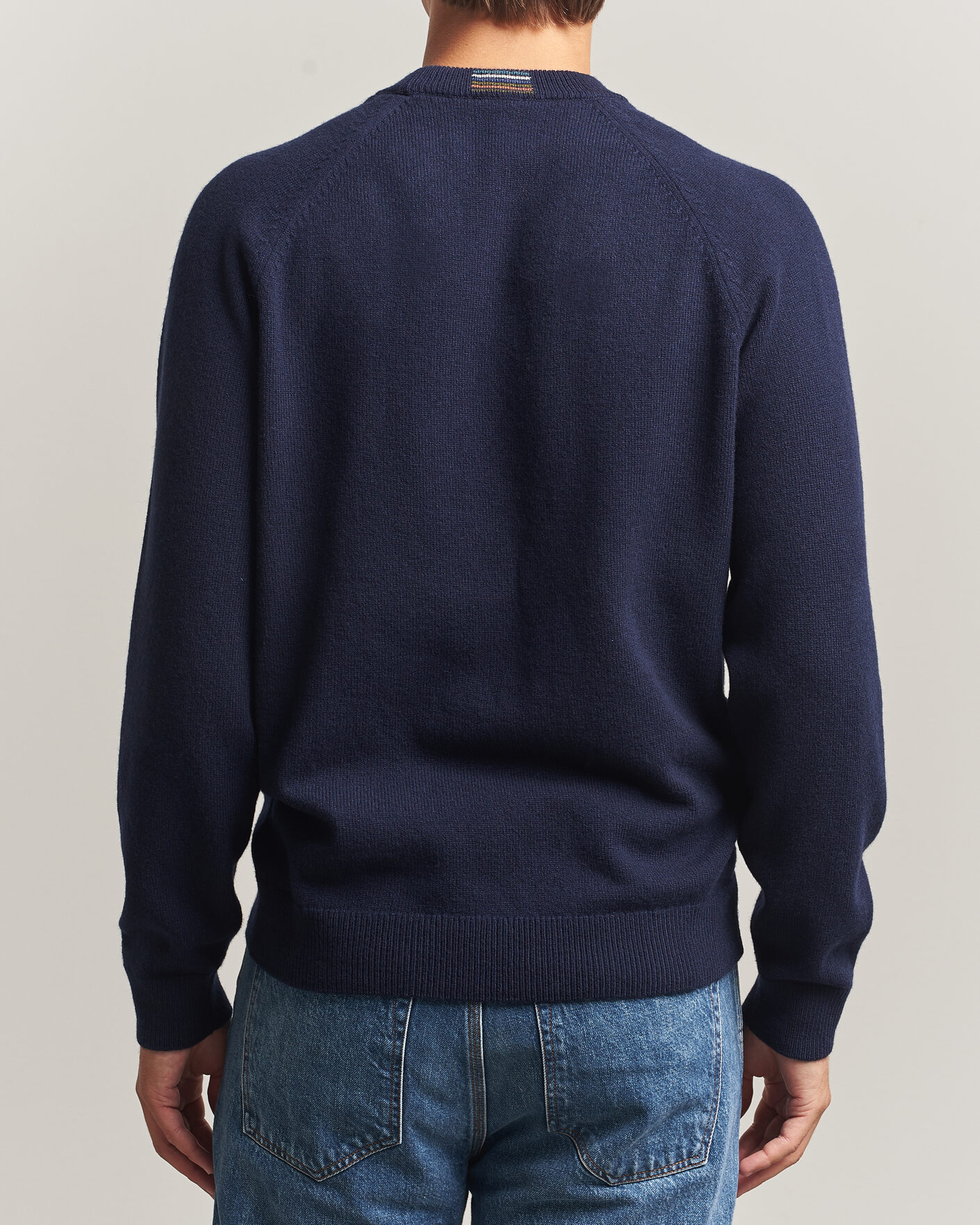 Hombres | Jerséis y prendas de punto | PS Paul Smith | Wool Knitted Sweater Navy