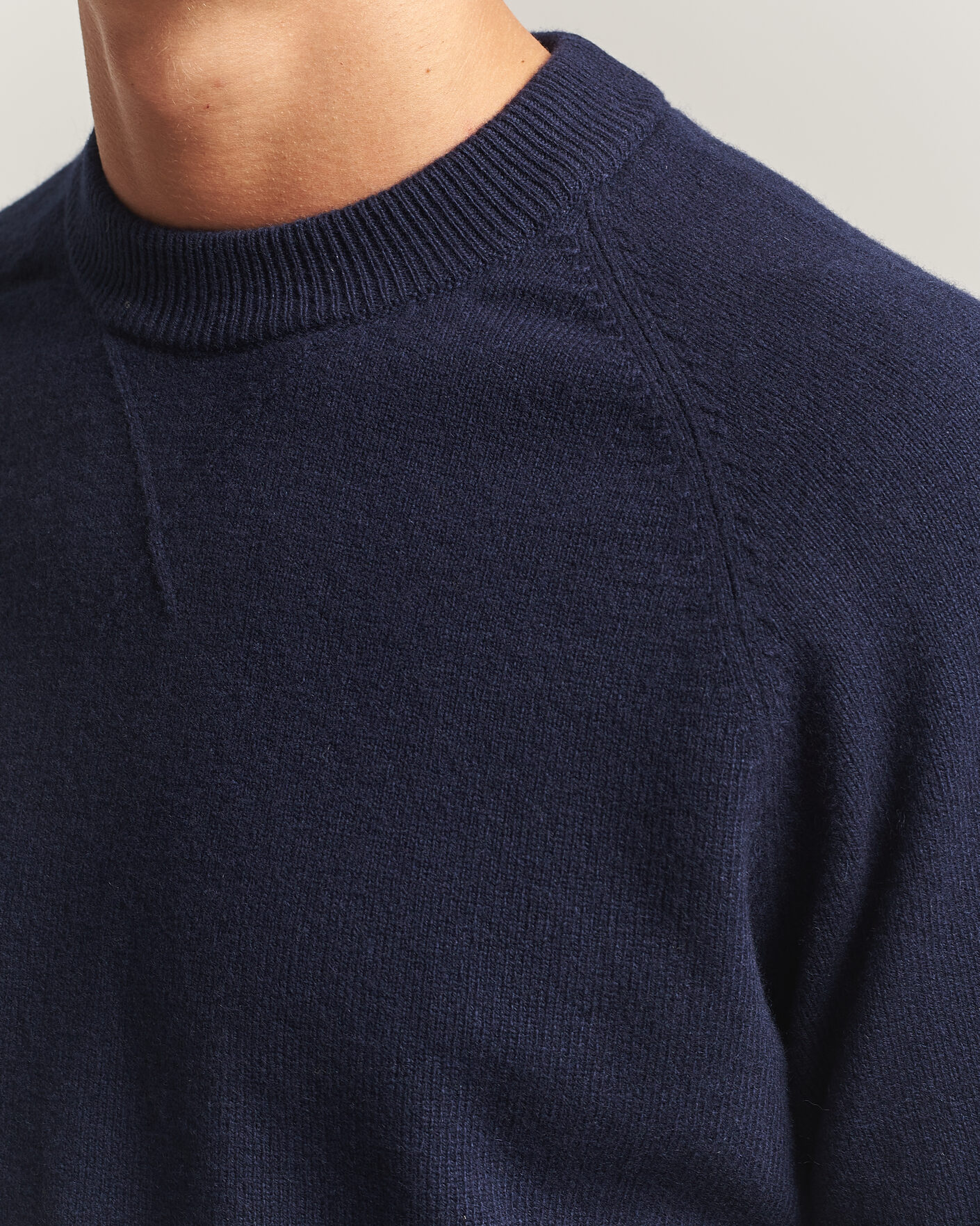 Hombres | Jerséis y prendas de punto | PS Paul Smith | Wool Knitted Sweater Navy