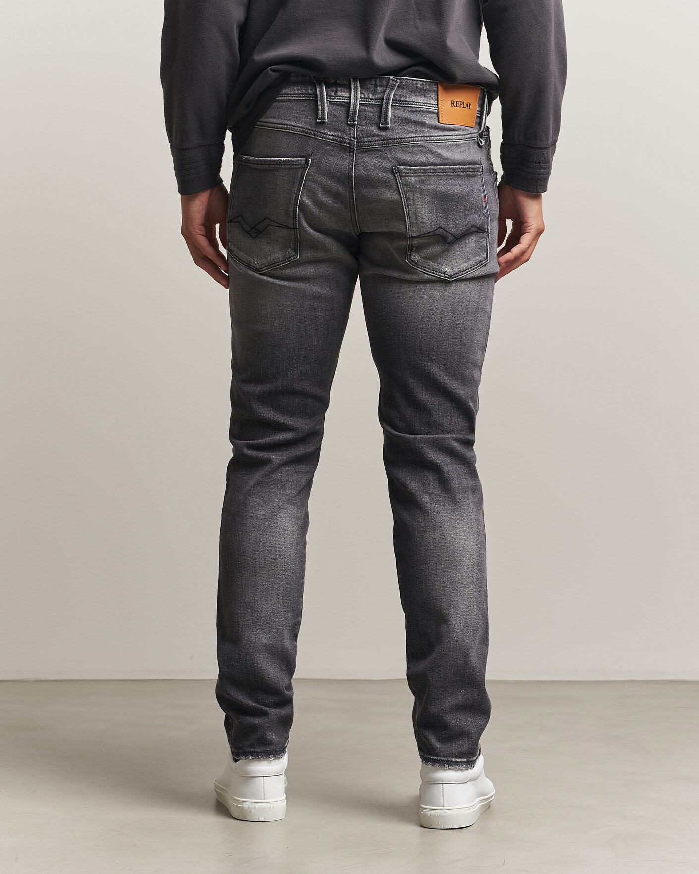 Hombres | Vaqueros | Replay | Anbass 5 Years Wash Jeans Dark Grey