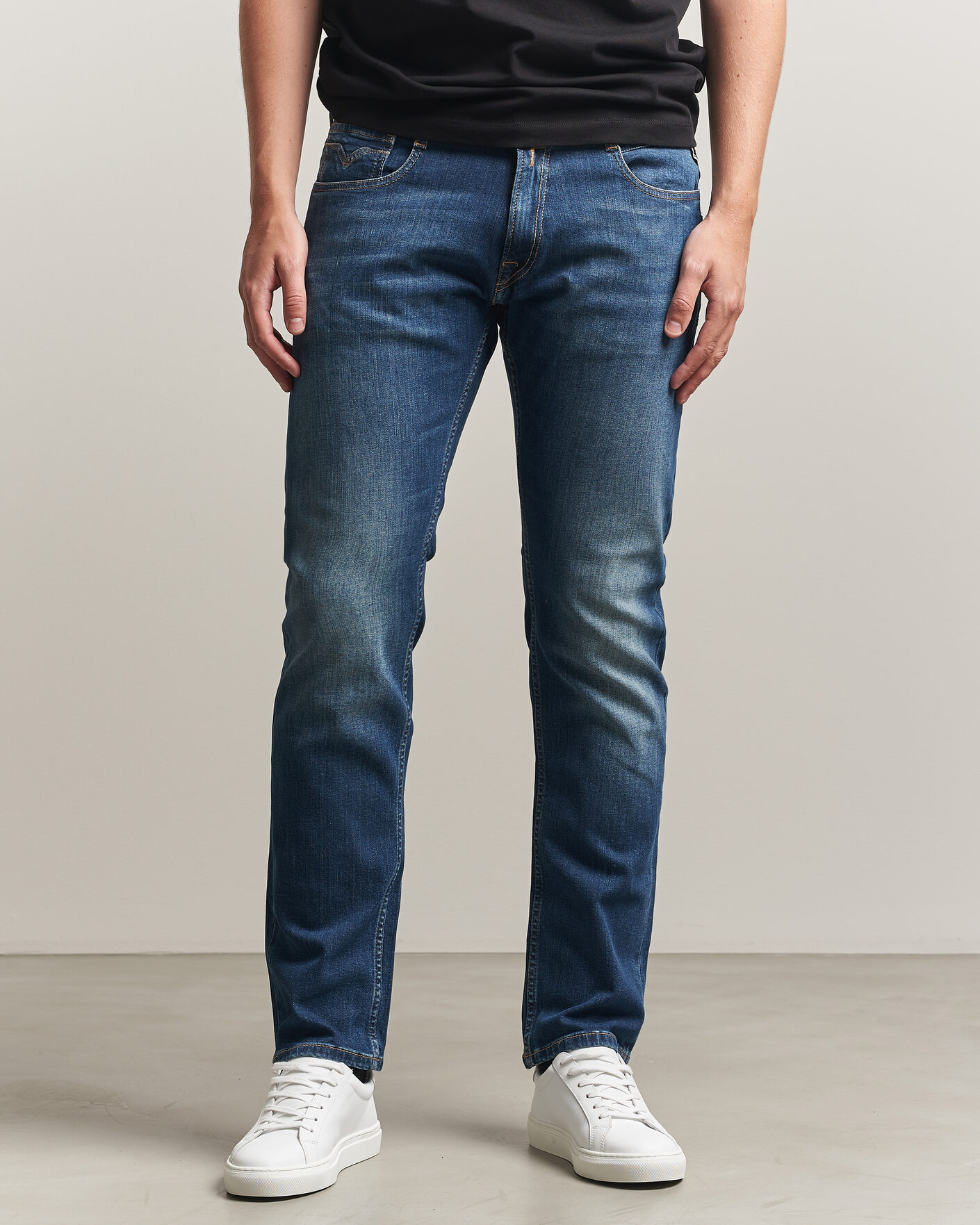 Hombres | Vaqueros | Replay | Rocco Comfort Fit Super Stretch DNA Jeans Dark Blue
