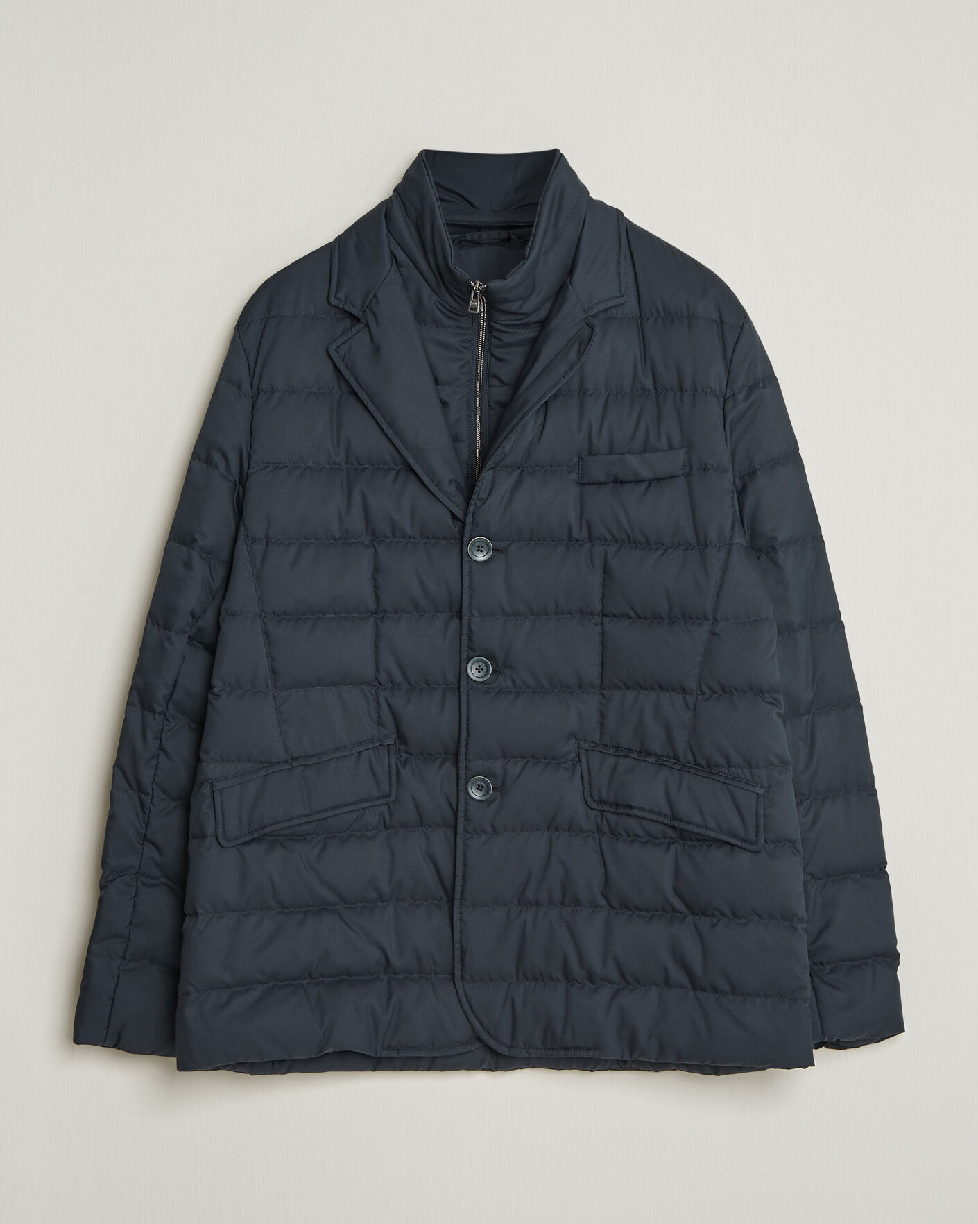Hombres | Abrigos y chaquetas | Herno | Nylon Down Blazer Navy