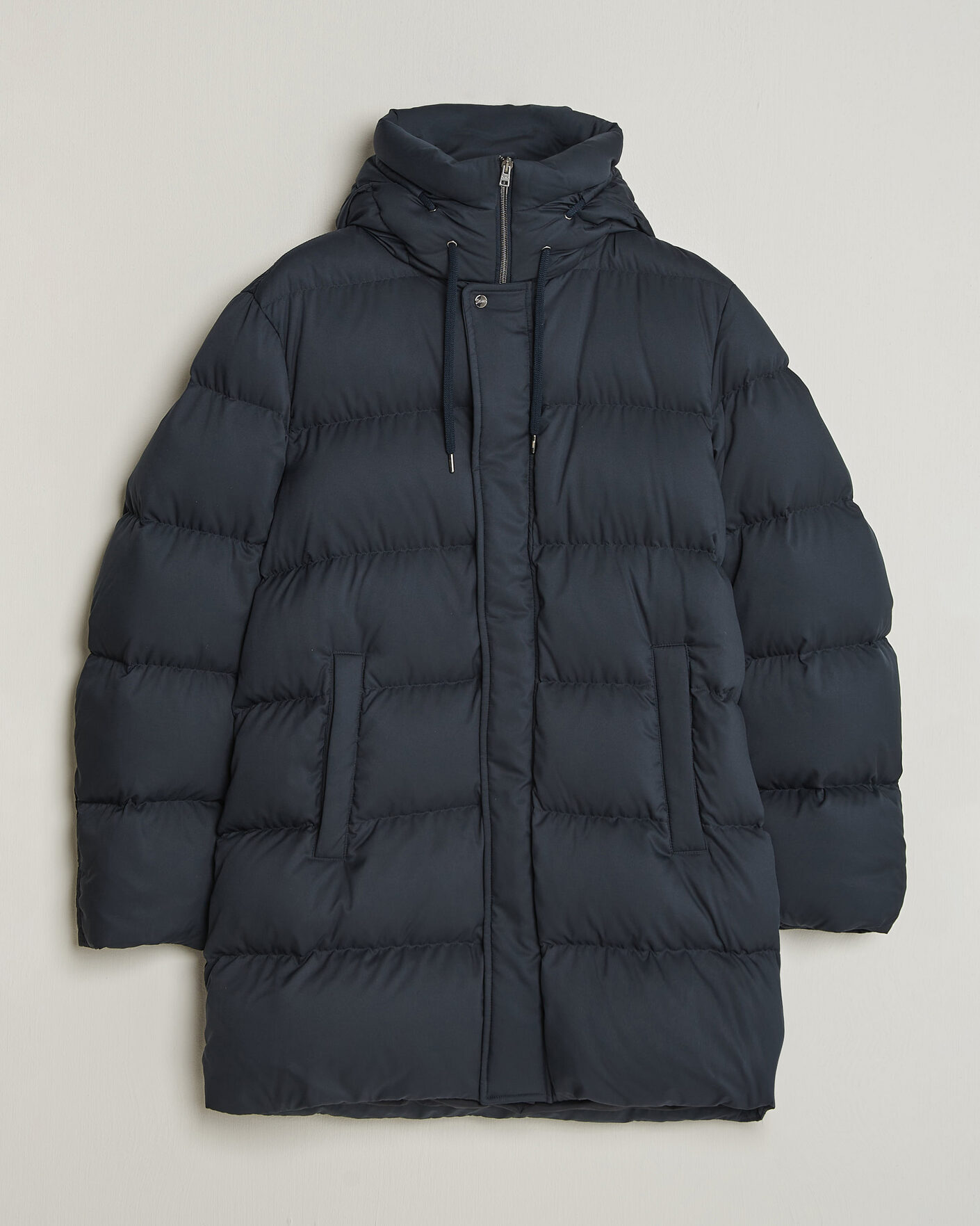 Hombres | Abrigos y chaquetas | Herno | Faux Fur Down Parka Navy
