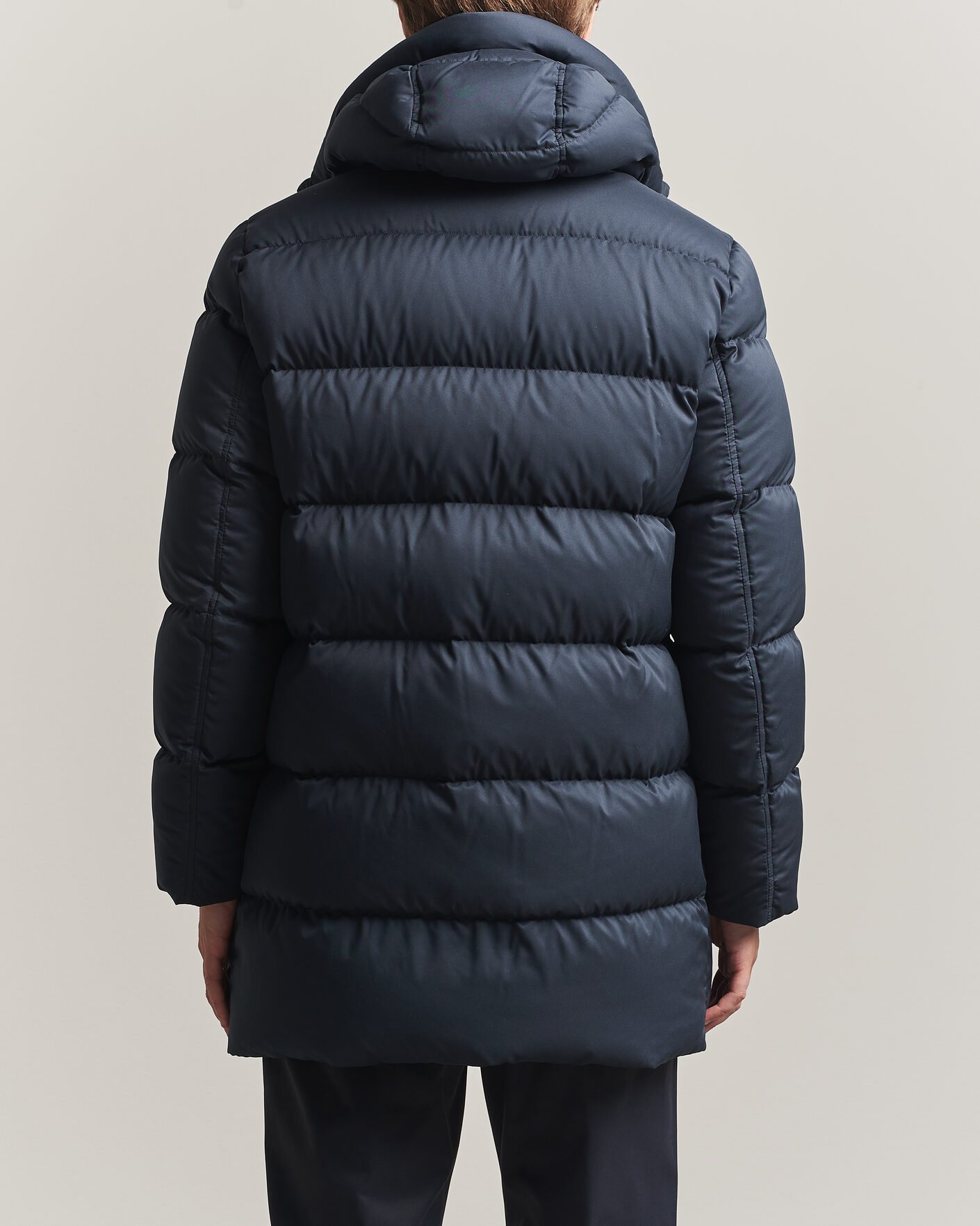 Hombres | Abrigos y chaquetas | Herno | Faux Fur Down Parka Navy