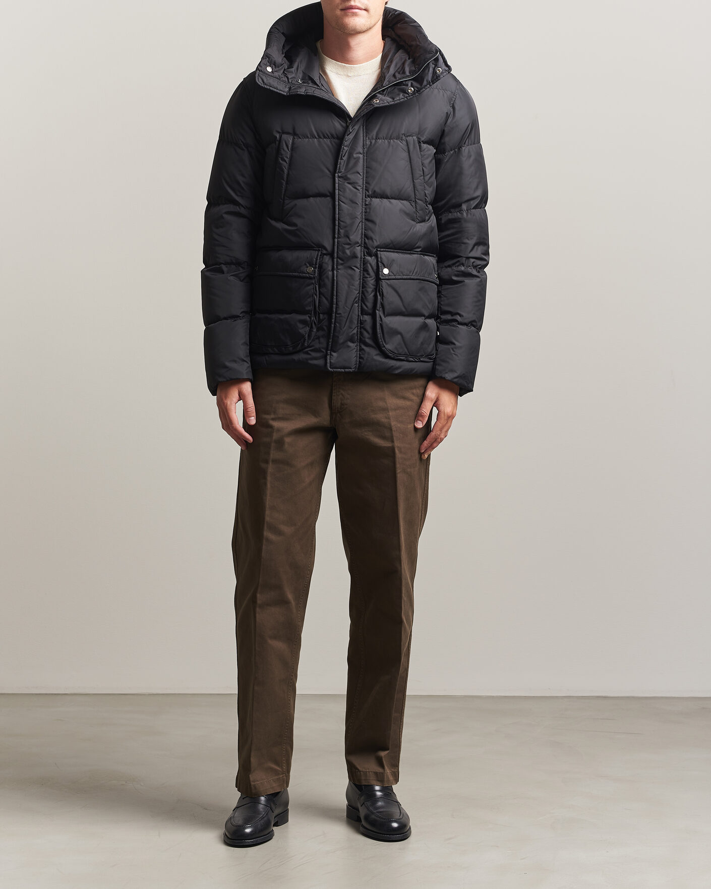 Hombres | Abrigos y chaquetas | Herno | Chamonix Down Parka Black