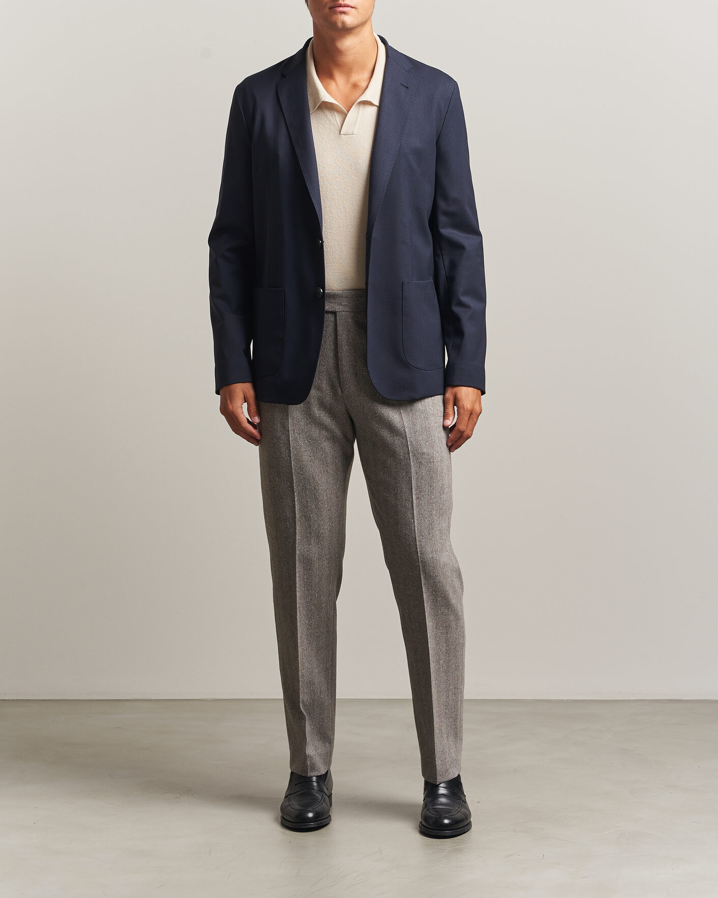 Hombres | Blazers | Herno | Wool Blazer Navy