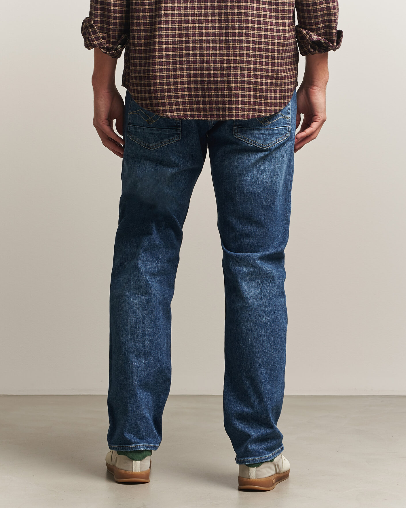 Hombres | Vaqueros | Replay | Aideen Straight Fit Jeans Medium Blue