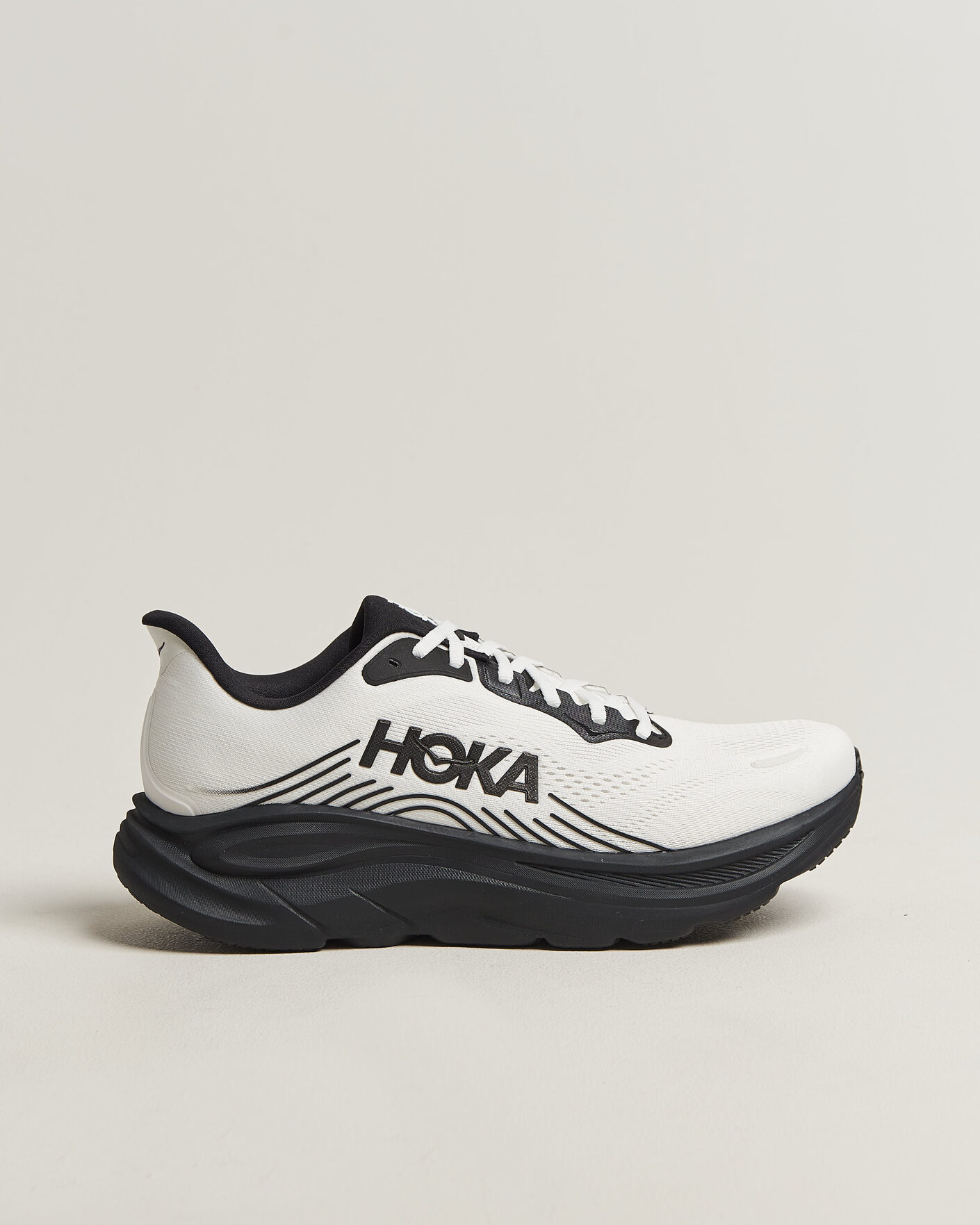 Hombres | Zapatillas de correr | Hoka | Clifton 11 White/Black
