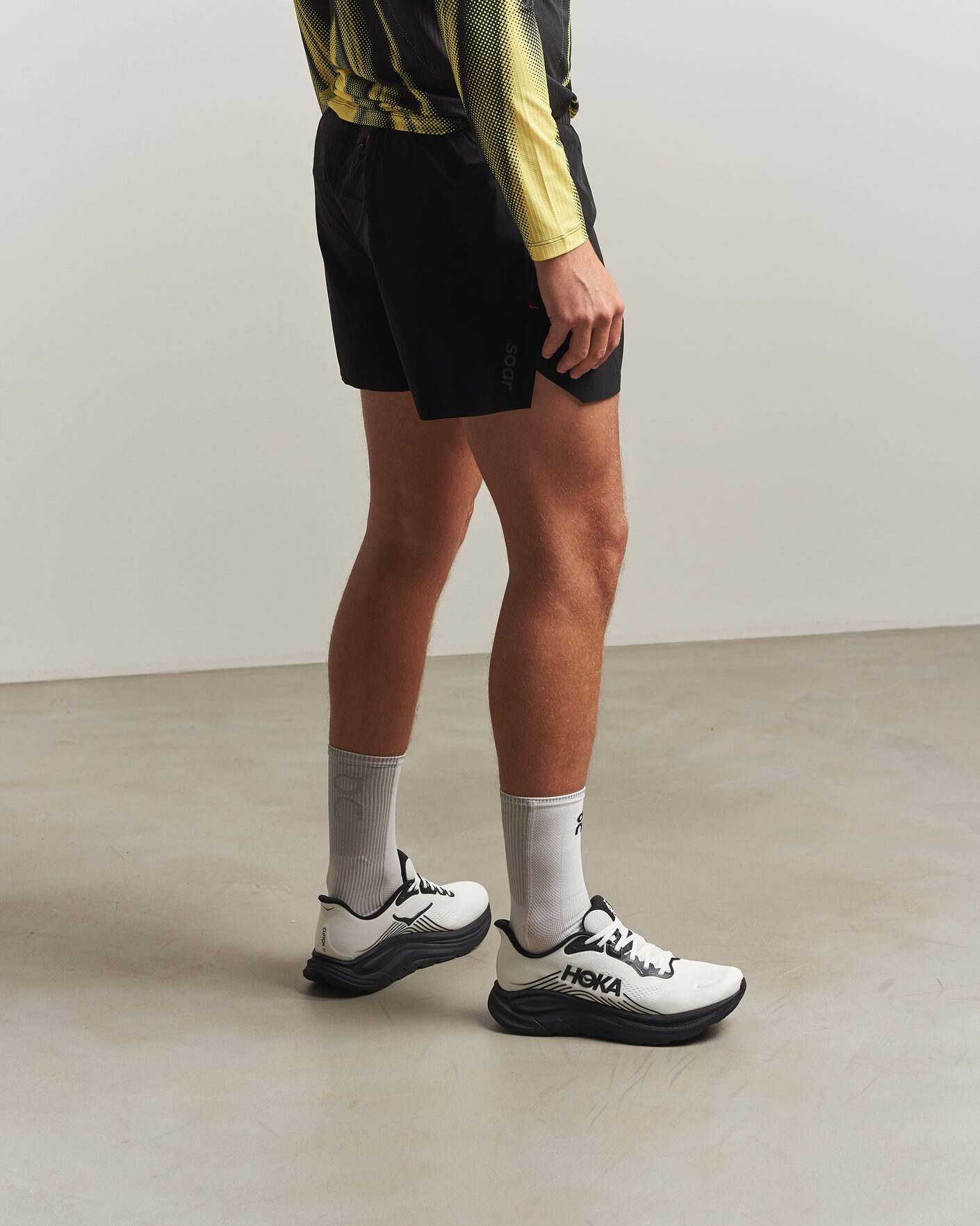 Hombres | Zapatillas de correr | Hoka | Clifton 11 White/Black