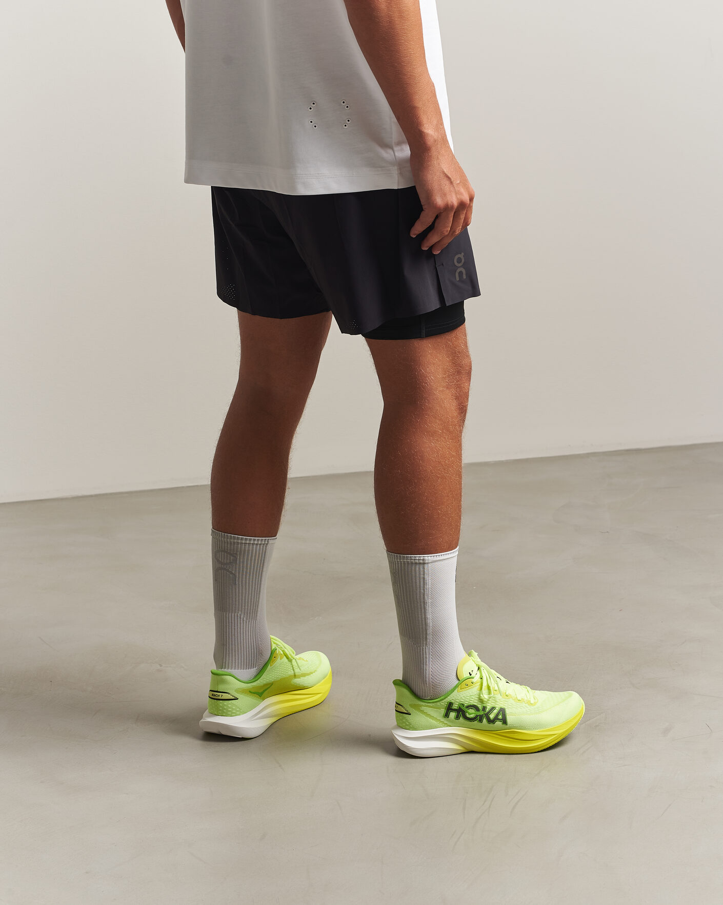 Hombres | Zapatillas de correr | Hoka | Mach 7 Neon Yuzu