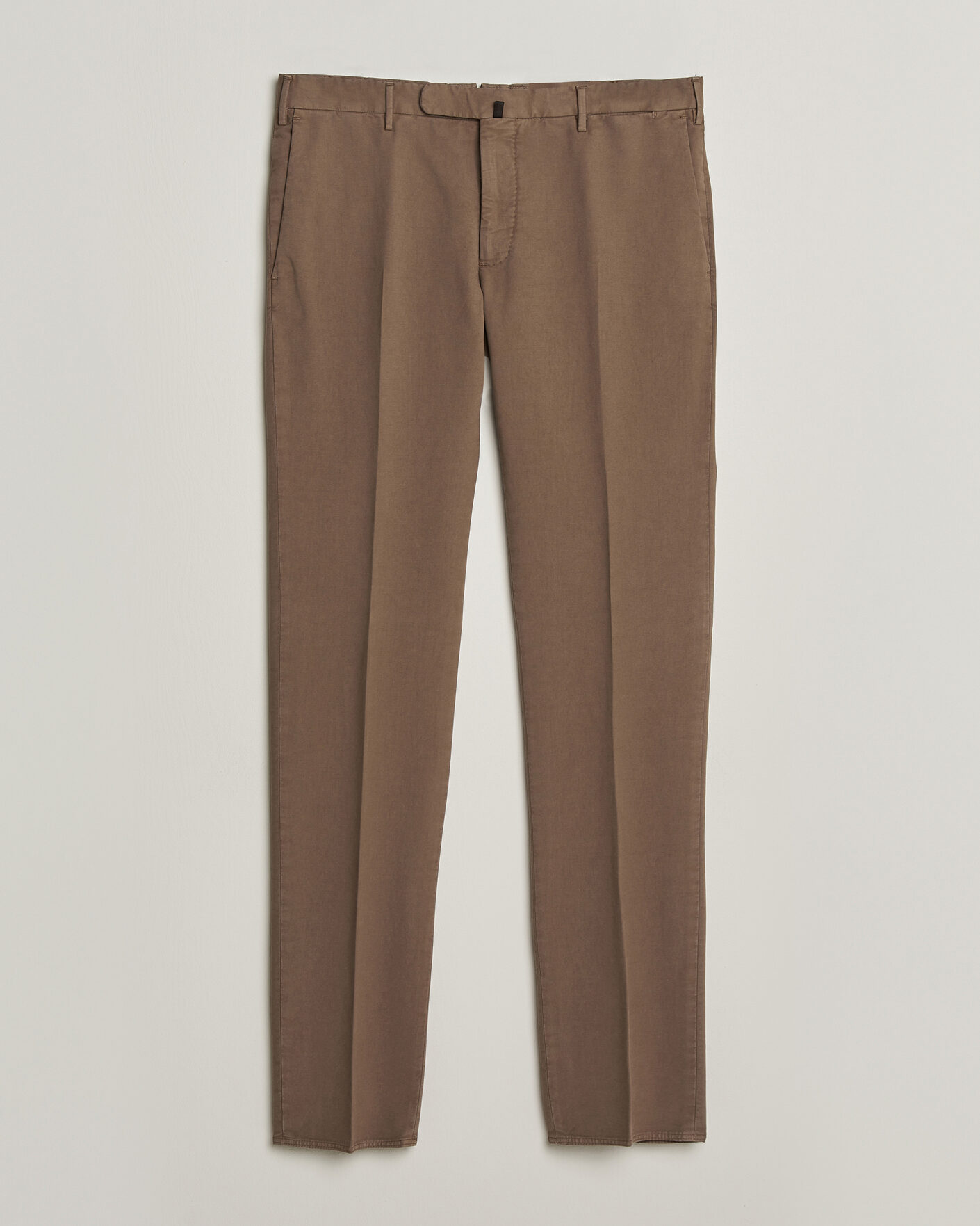 Hombres | Pantalones | Incotex | Slim Fit Soft Cotton Stretch Chinos Taupe