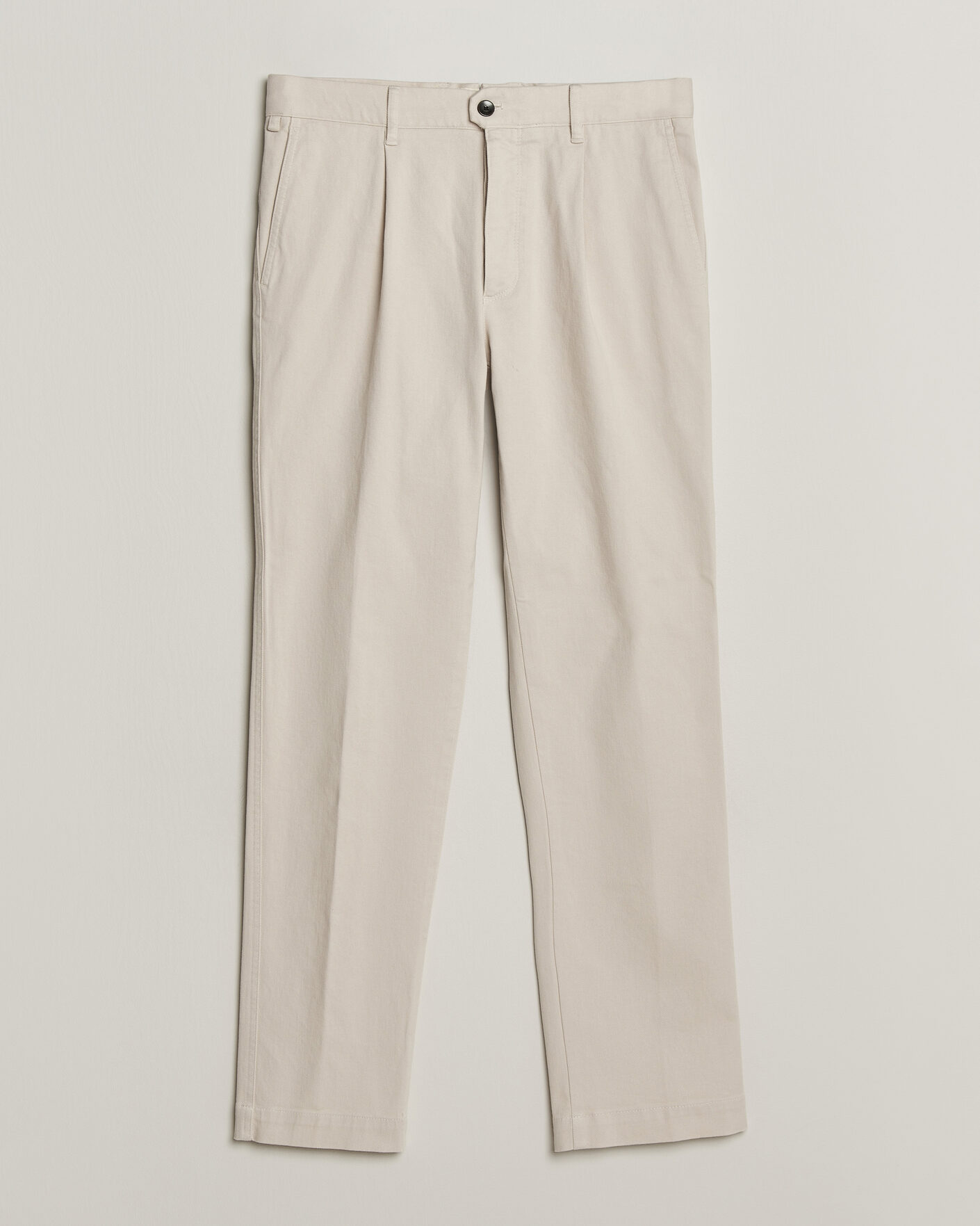 Hombres | Pantalones | Incotex | Regular Fit Cover Chinos Off White