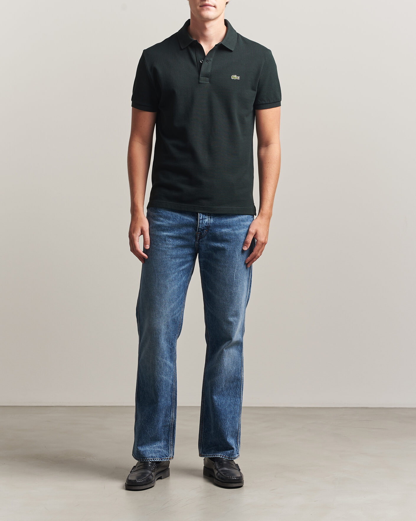 Hombres | Polos | Lacoste | Slim Fit Polo Piké Dark Varech