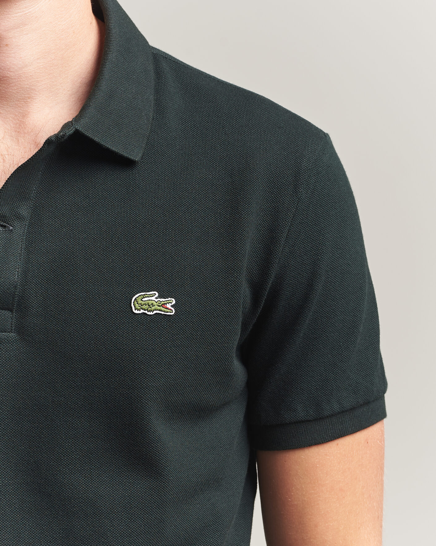 Hombres | Polos | Lacoste | Slim Fit Polo Piké Dark Varech