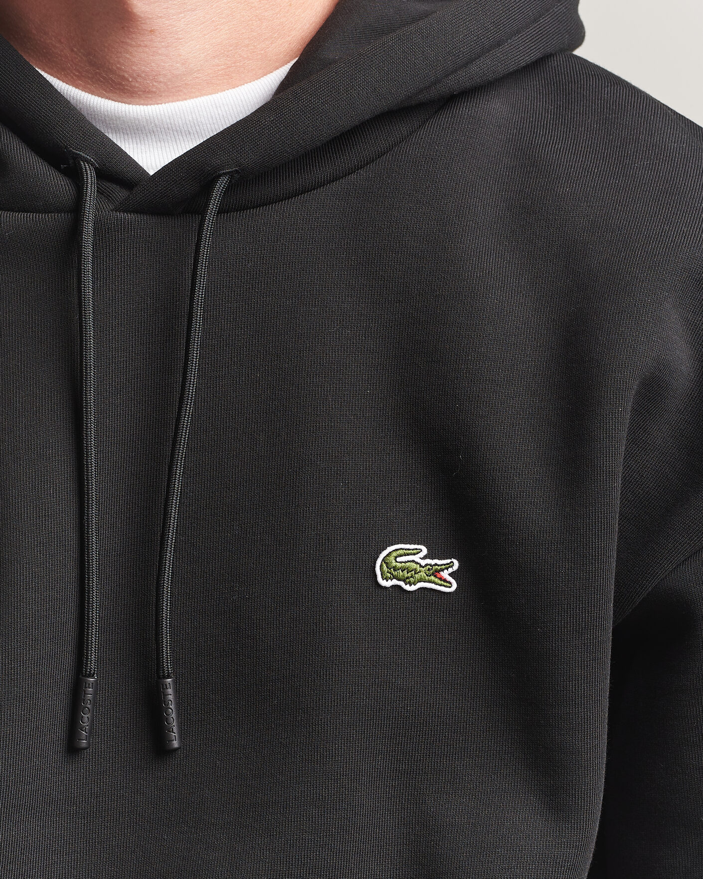 Hombres | Jerséis y prendas de punto | Lacoste | Hoodie Black