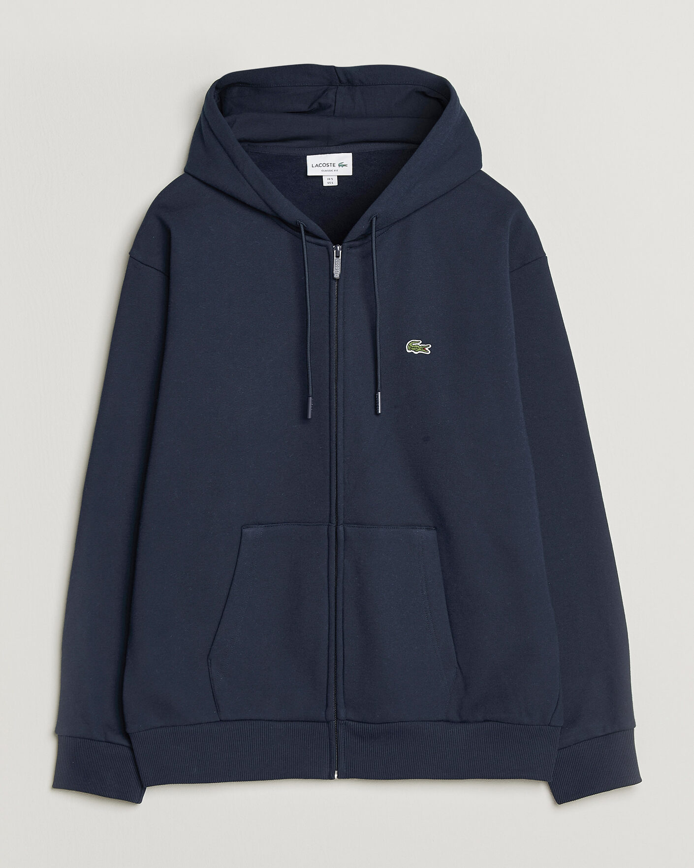 Hombres | Jerséis y prendas de punto | Lacoste | Full Zip Hoodie Navy Blue