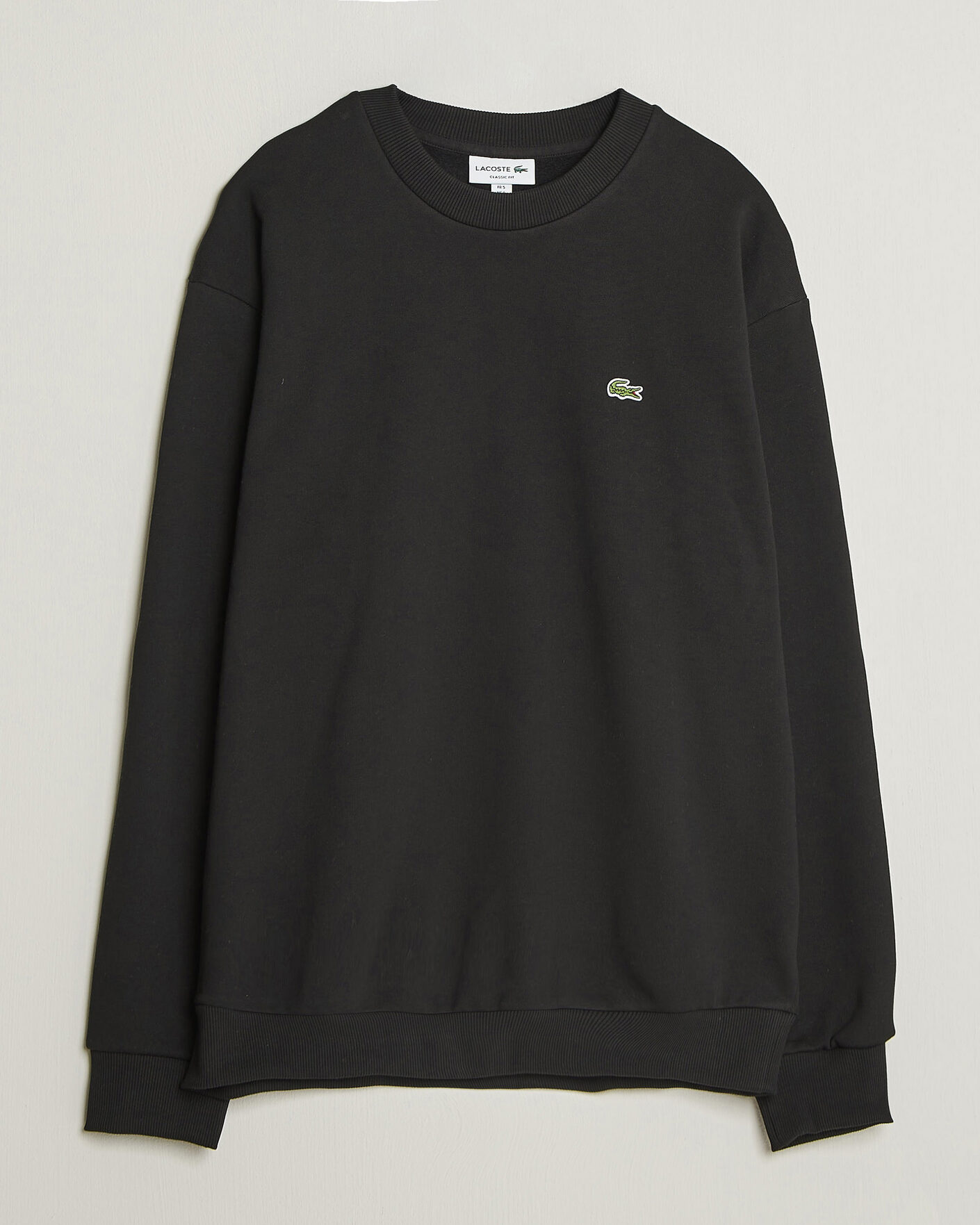 Hombres | Jerséis y prendas de punto | Lacoste | Crew Neck Sweatshirt Black