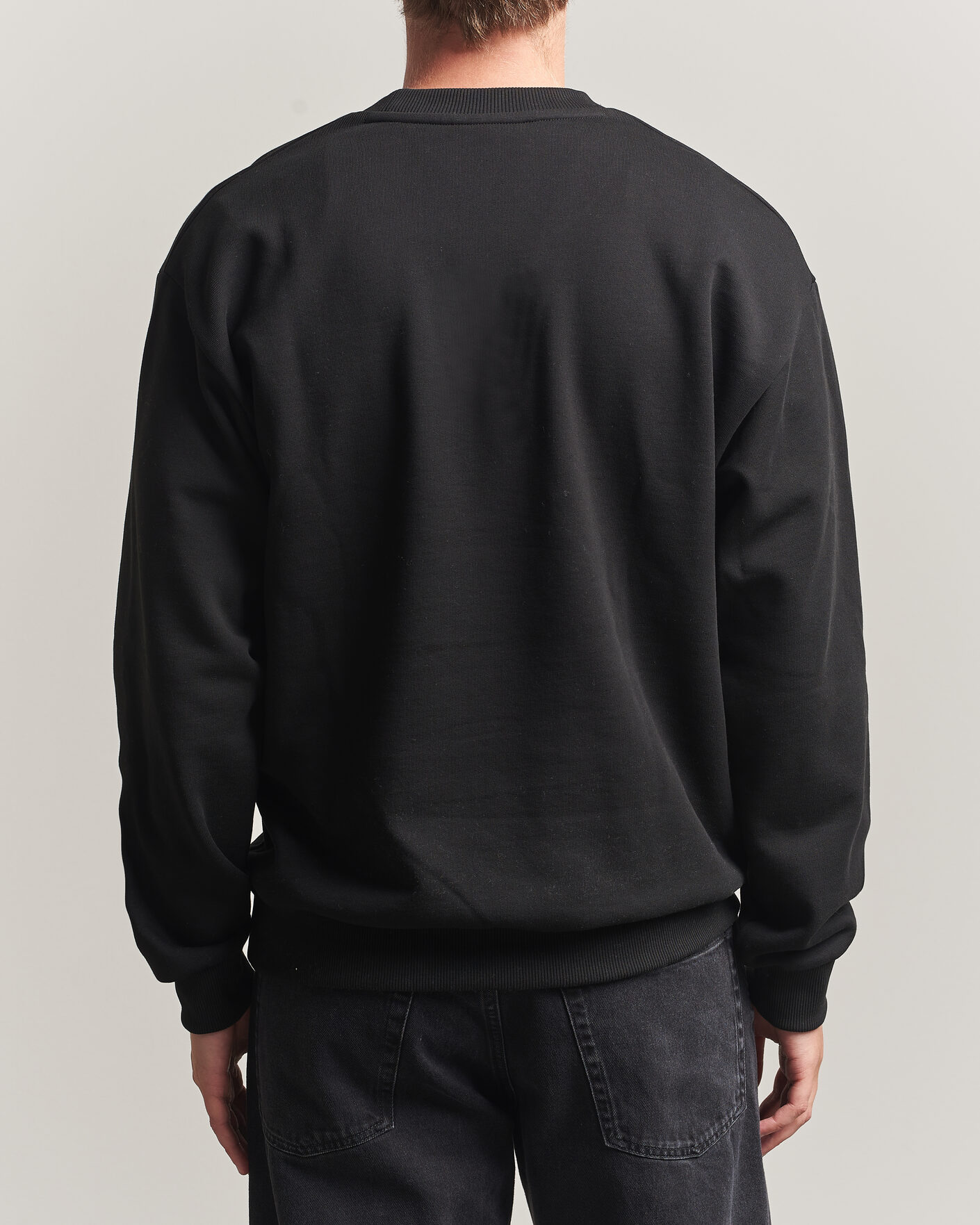 Hombres | Jerséis y prendas de punto | Lacoste | Crew Neck Sweatshirt Black