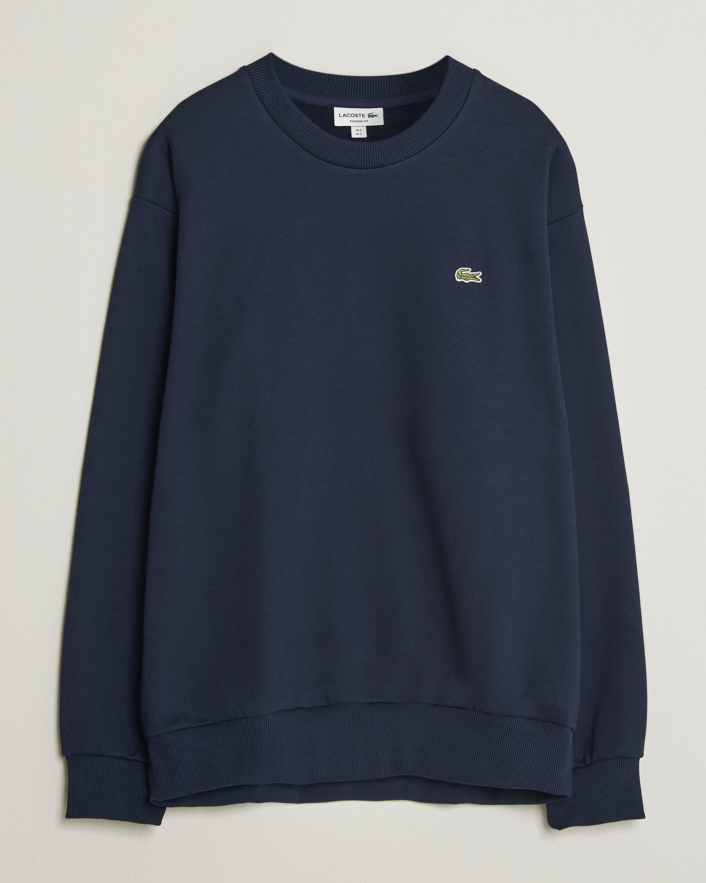 Hombres | Jerséis y prendas de punto | Lacoste | Crew Neck Sweatshirt Navy Blue