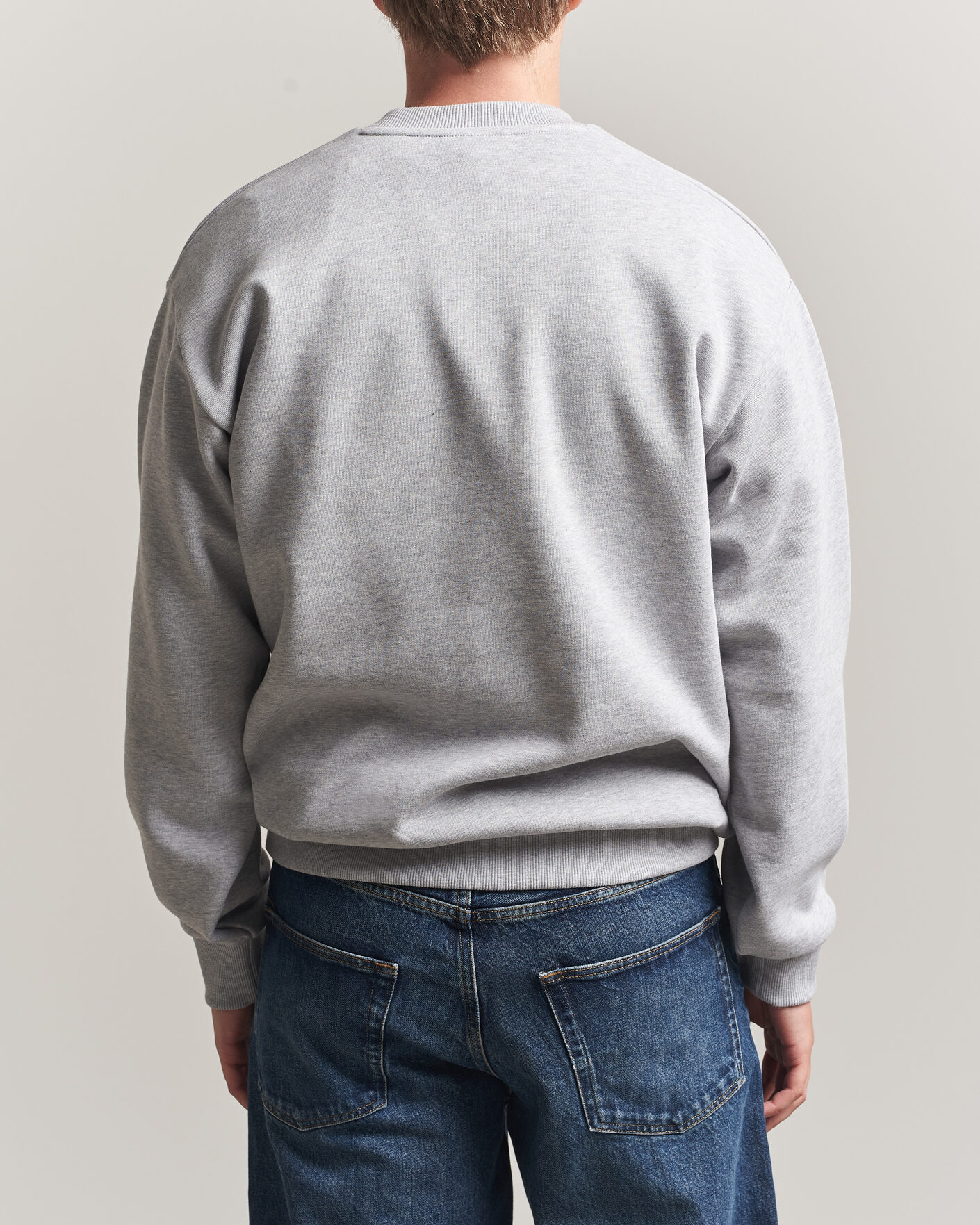 Hombres | Jerséis y prendas de punto | Lacoste | Crew Neck Sweatshirt Silver Chine