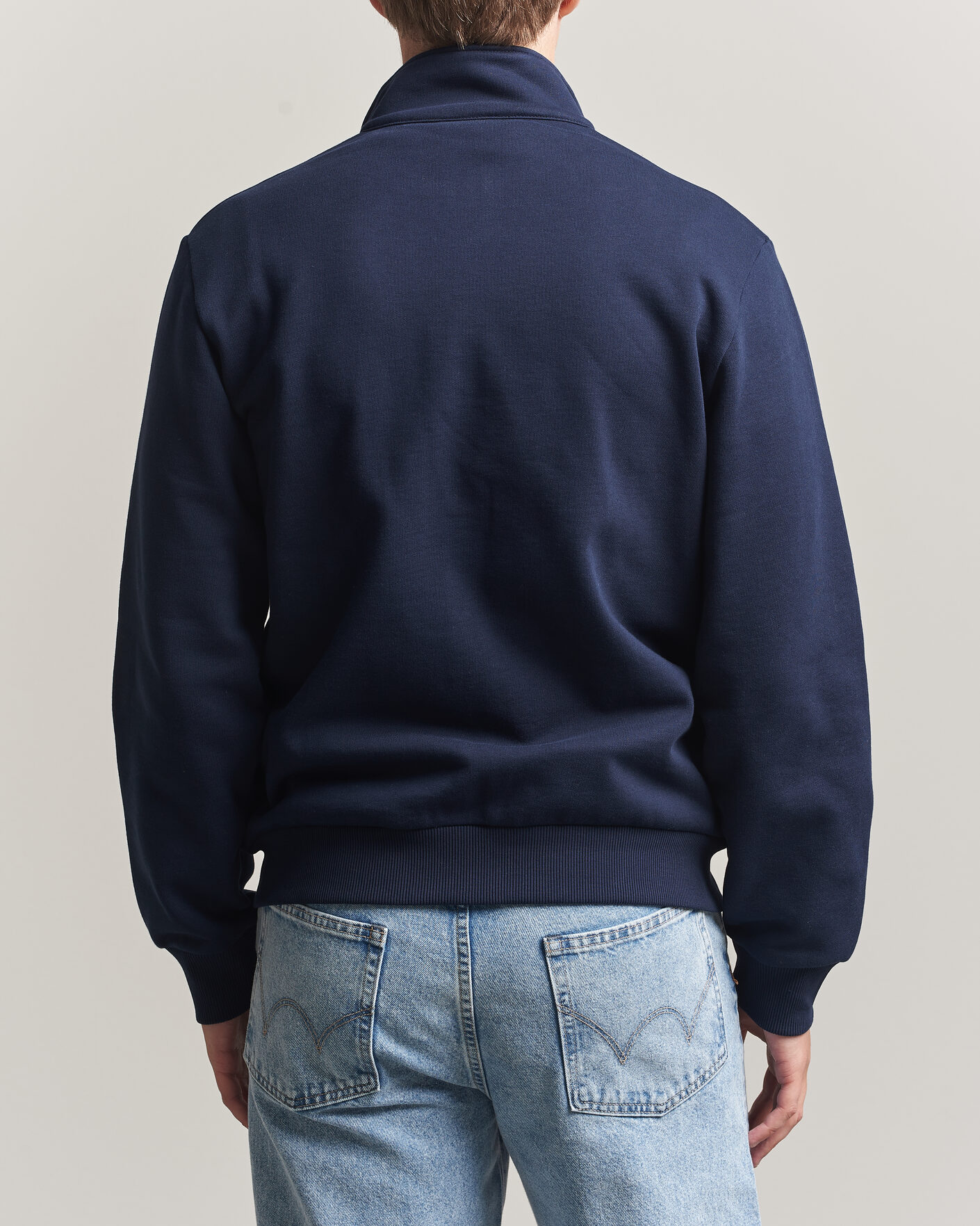 Hombres | Jerséis y prendas de punto | Lacoste | Full Zip Sweater Navy Blue