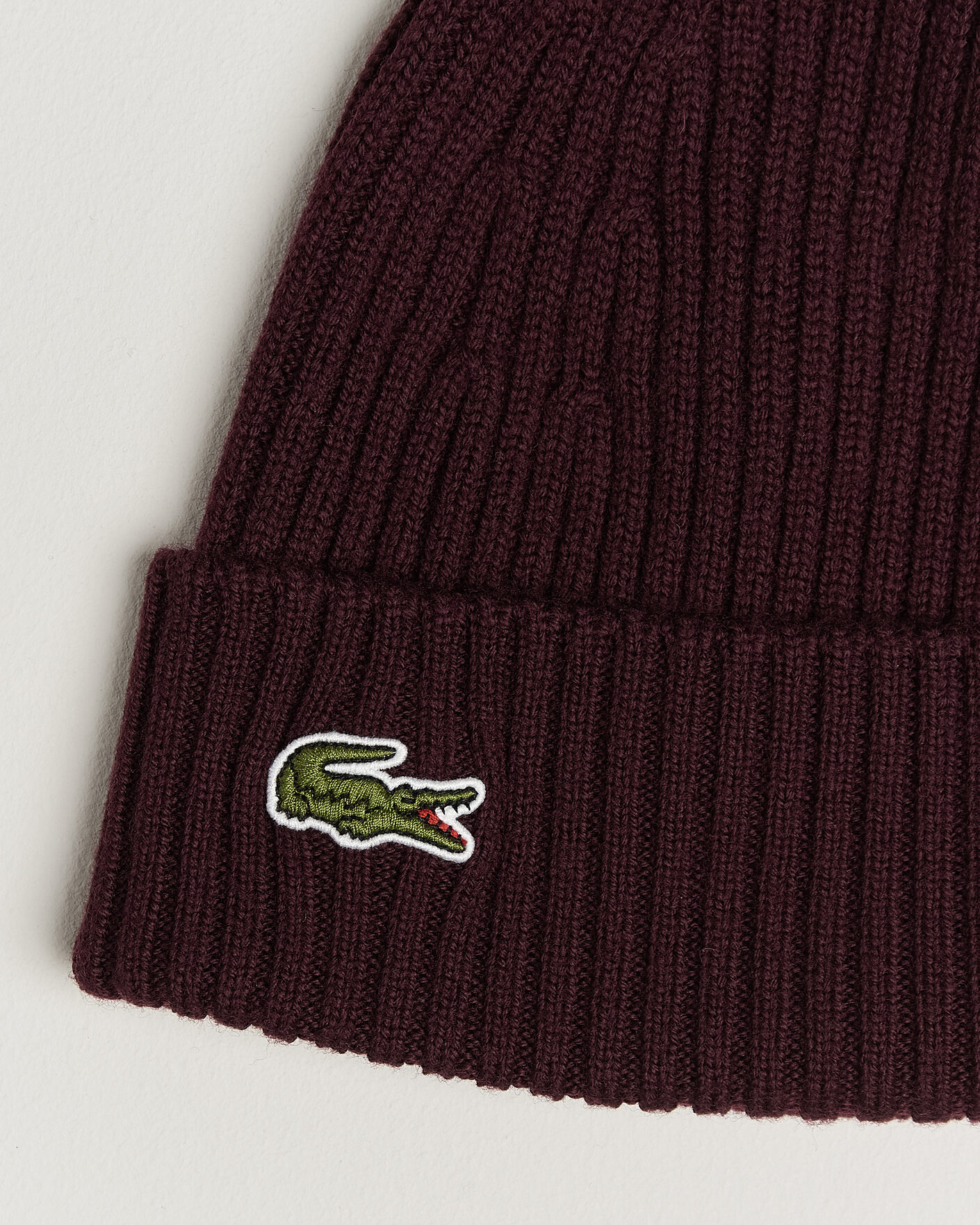 Hombres | Gorros | Lacoste | Wool Knitted Beanie Oxalis