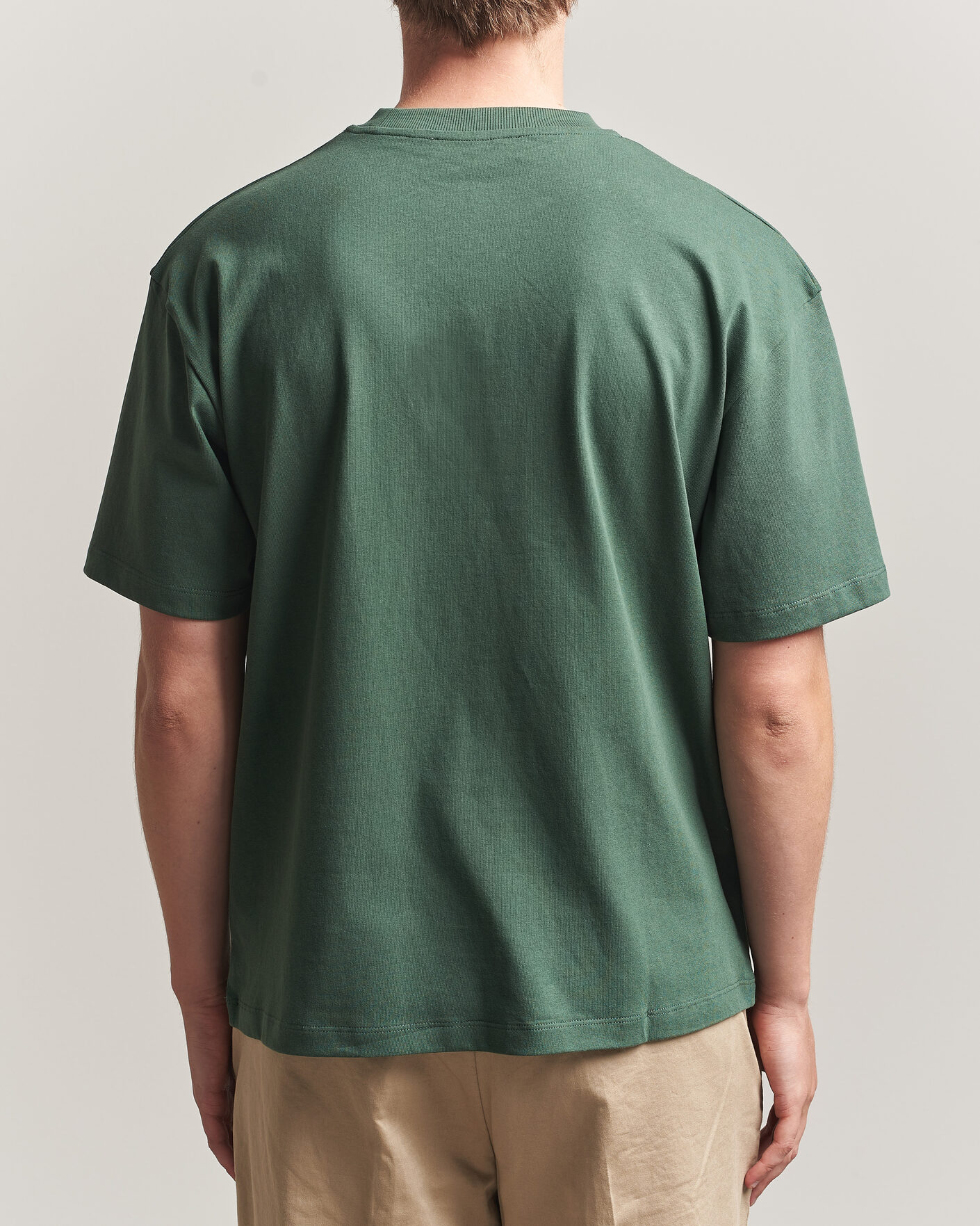 Hombres | Camisetas | Palmes | Logo T-Shirt Dark Green