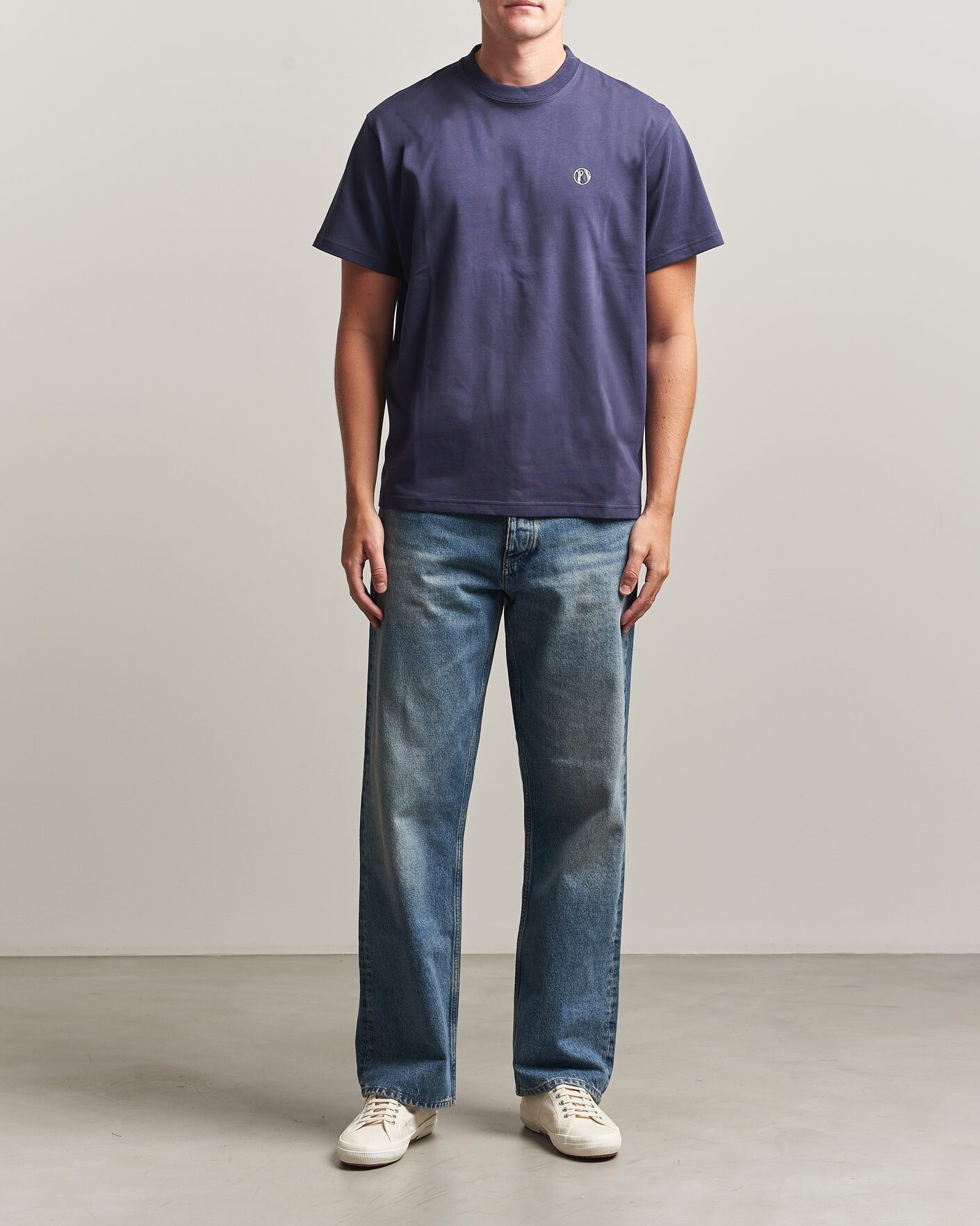 Hombres | Camisetas | Palmes | Ball T-Shirt Navy