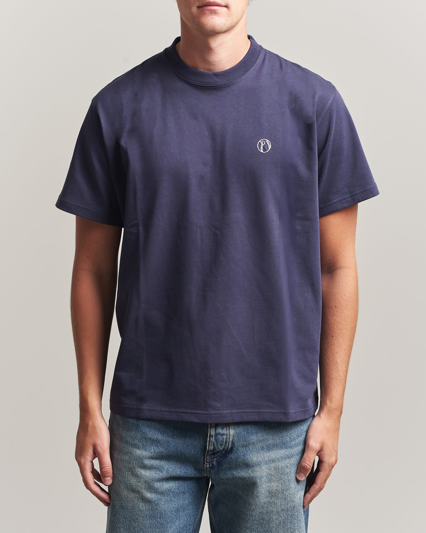 Hombres | Camisetas | Palmes | Ball T-Shirt Navy