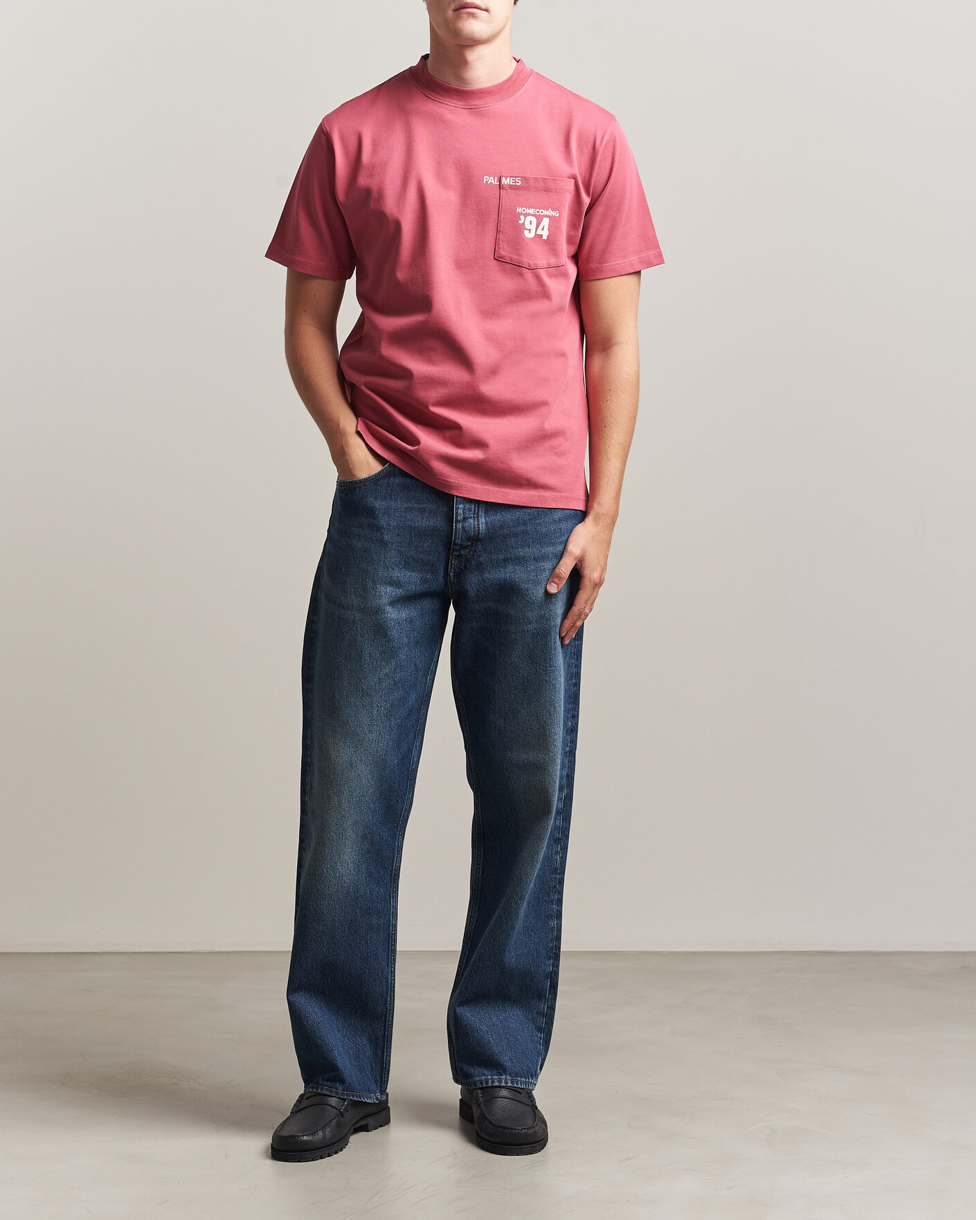 Hombres | Camisetas | Palmes | Forever Pocket T-Shirt Red