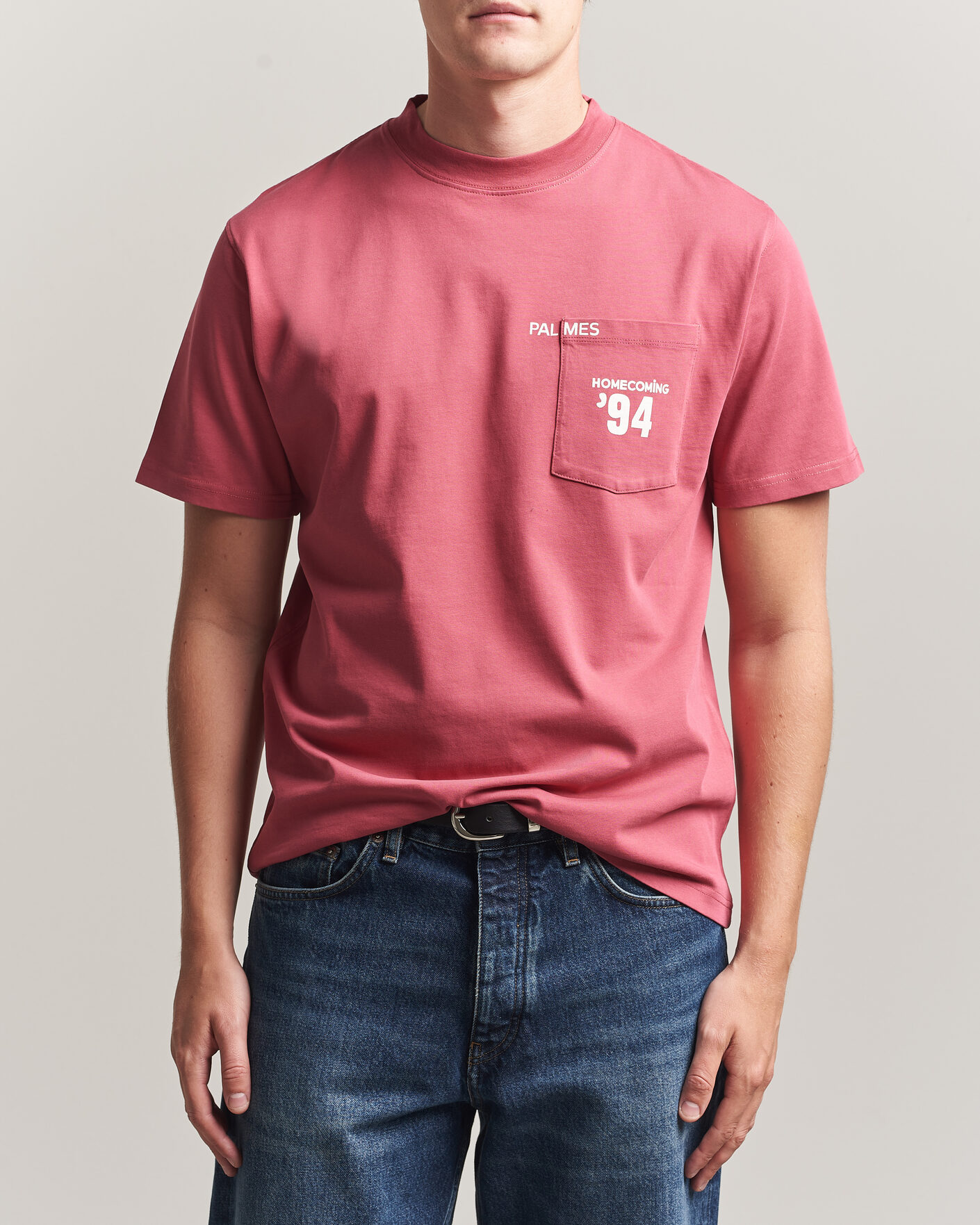 Hombres | Camisetas | Palmes | Forever Pocket T-Shirt Red