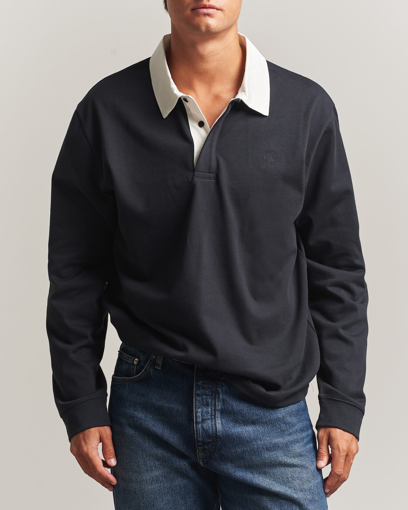 Hombres | Jerséis y prendas de punto | Palmes | Ball Rugby Shirt Black