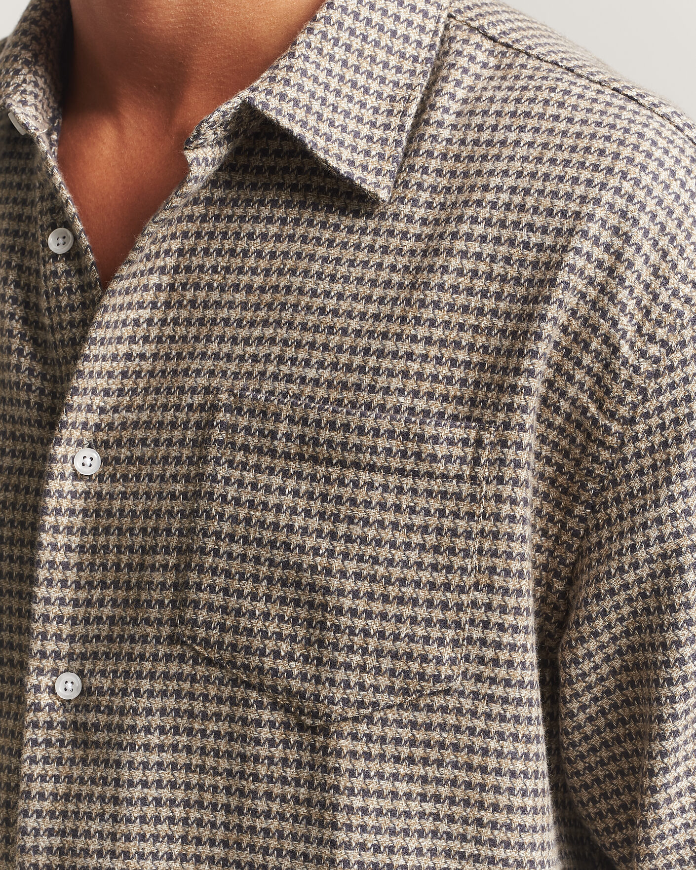 Hombres | Camisas | Palmes | Serve Shirt Olive Check