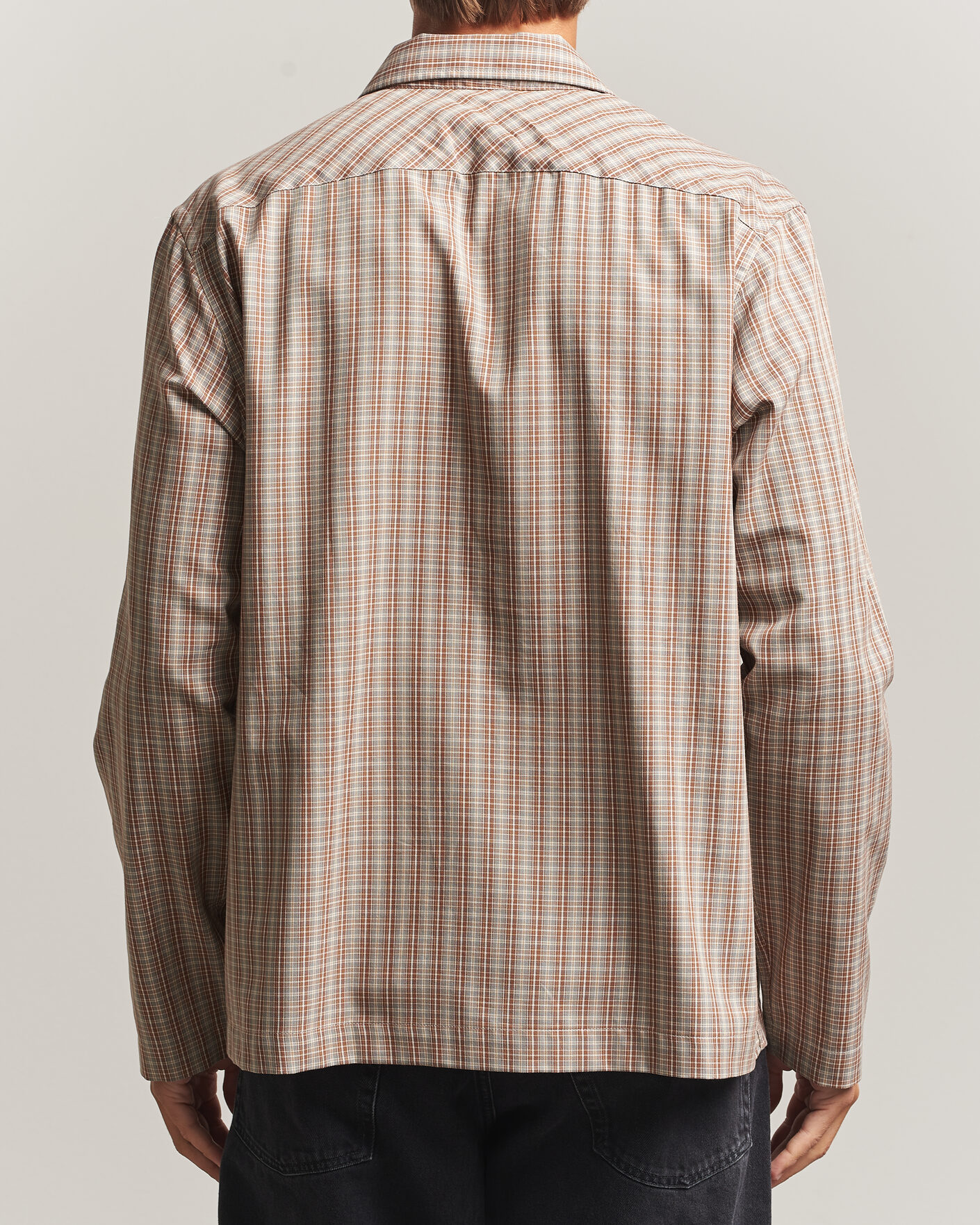 Hombres | Camisas | Palmes | Fault Shirt Brown Check