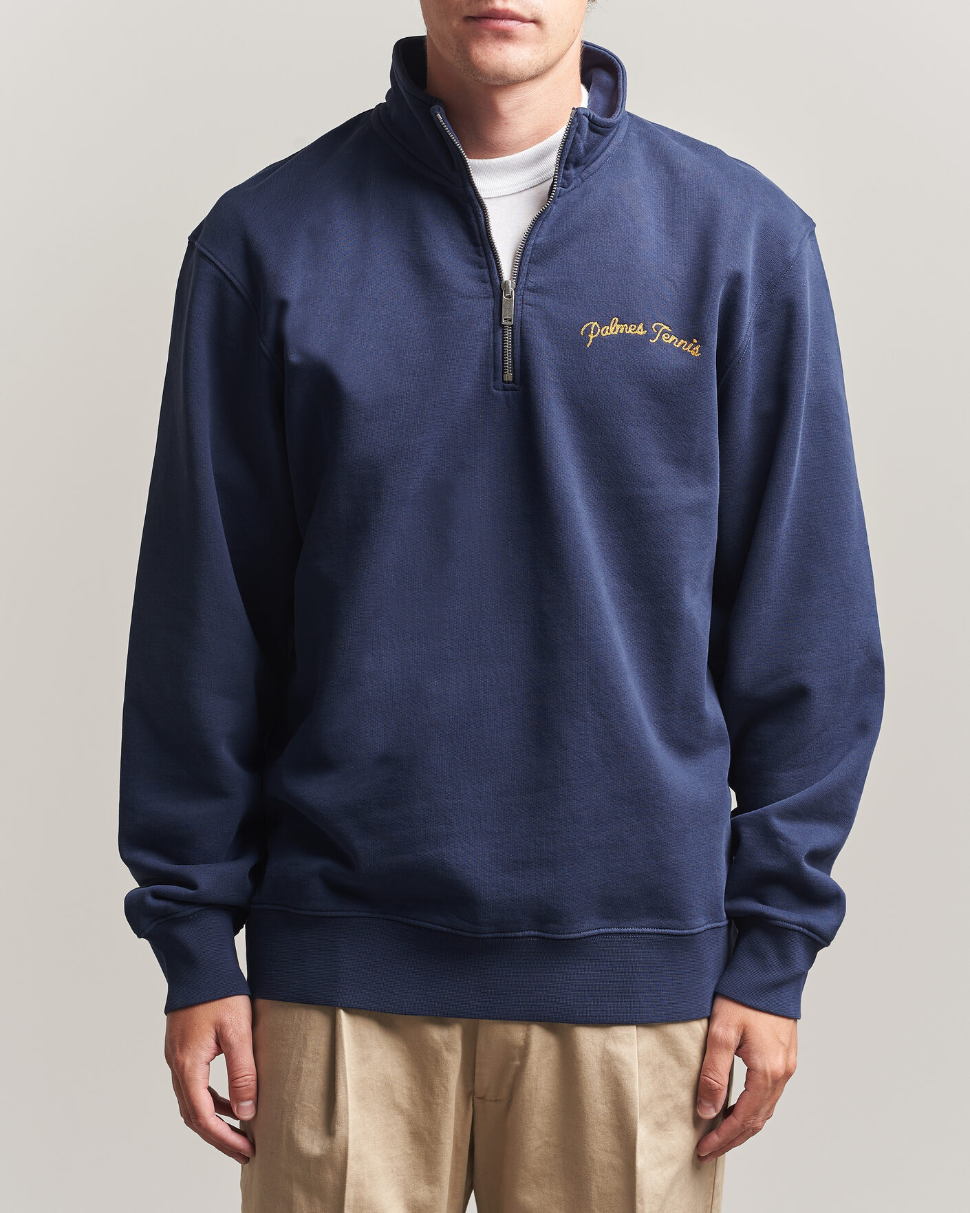 Hombres | Jerséis y prendas de punto | Palmes | Western Zip Jacket Navy