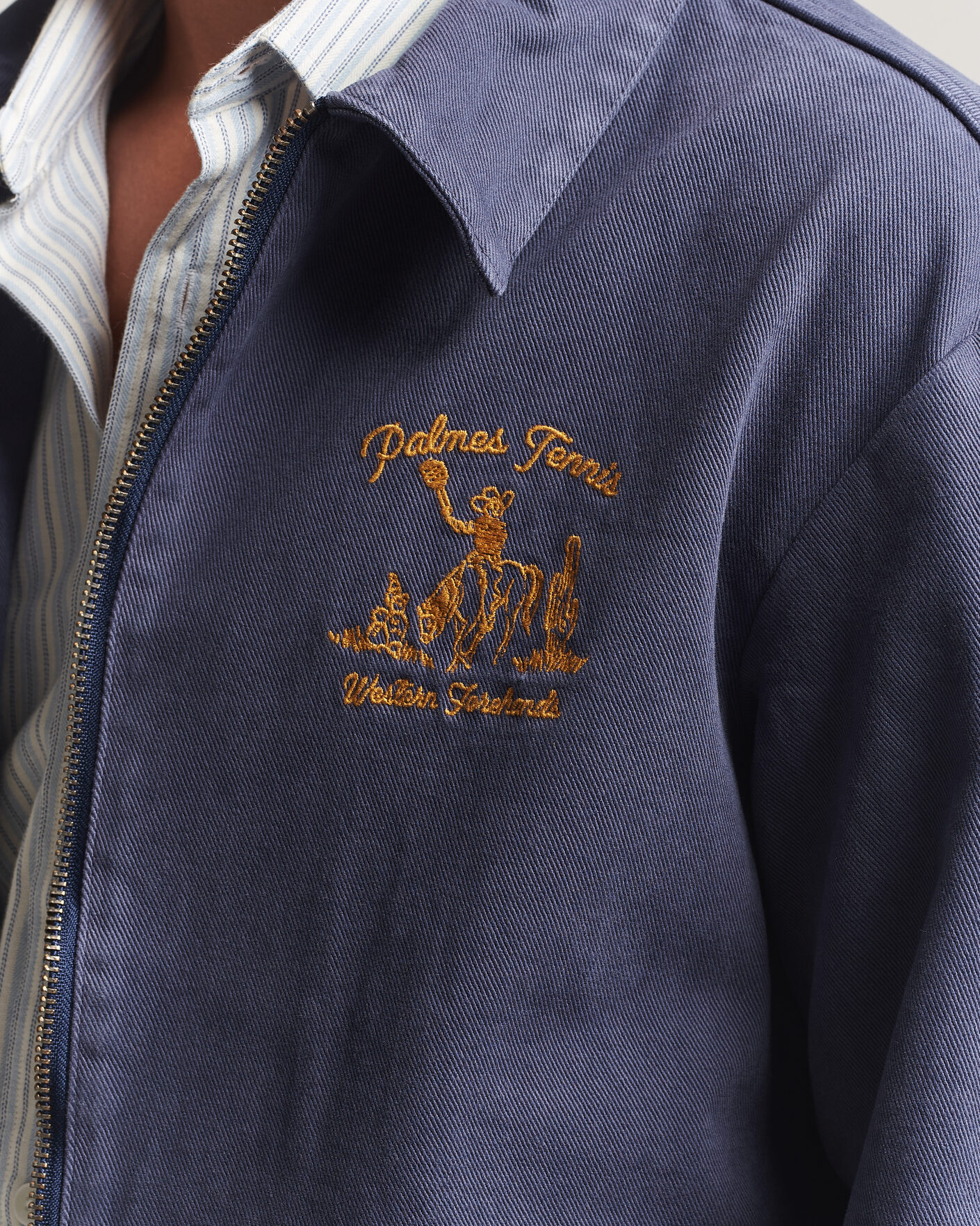 Hombres | Abrigos y chaquetas | Palmes | Western Zip Jacket Navy