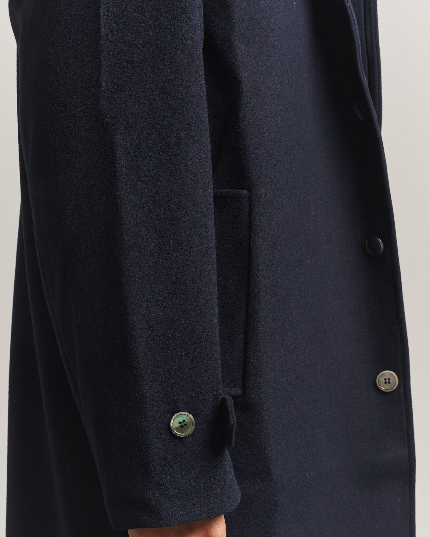 Hombres | Abrigos y chaquetas | Palmes | Cedric Wool Coat Navy