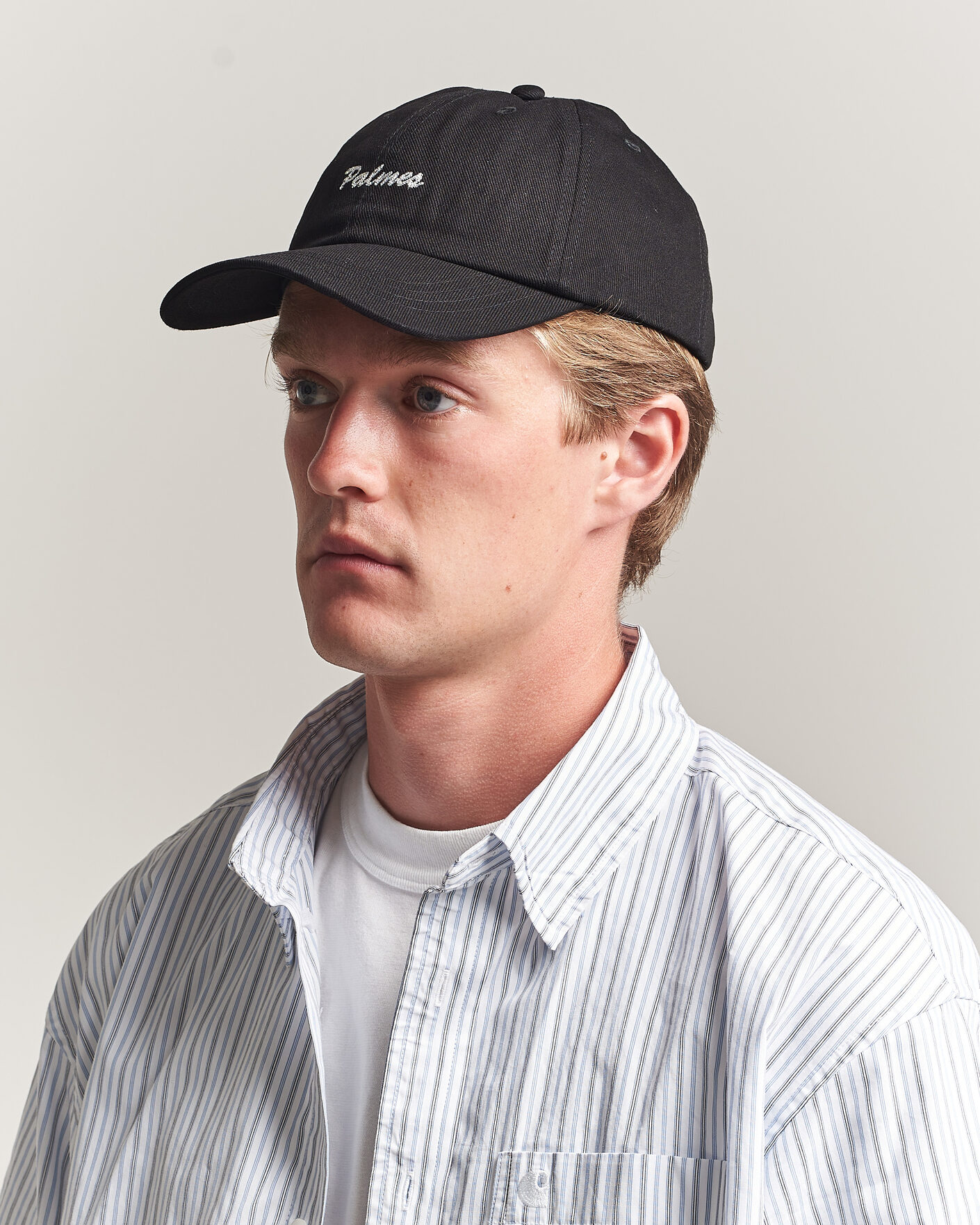 Hombres | Sombreros y gorras | Palmes | Logo 6-Panel Cap Black