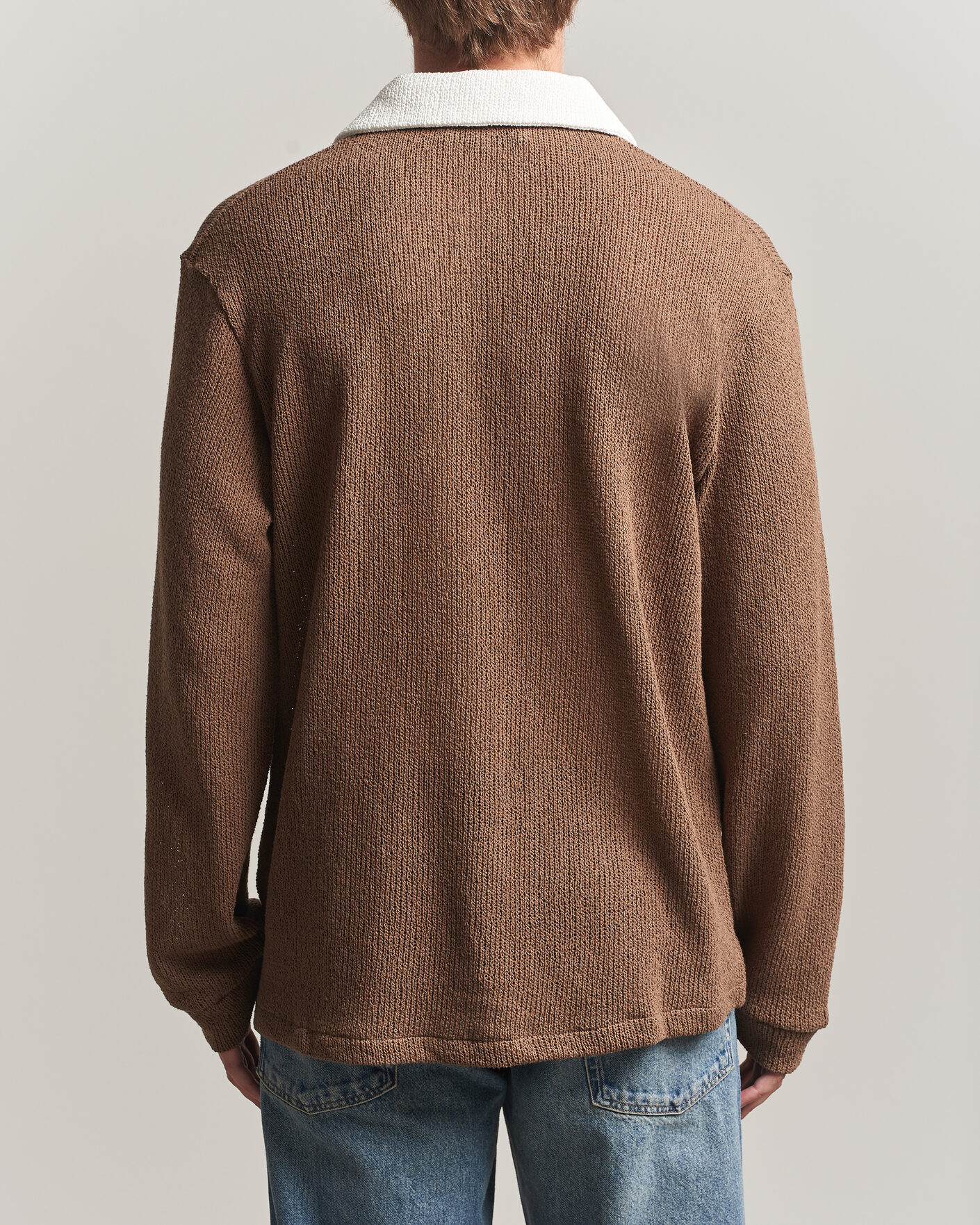 Hombres | Jerséis y prendas de punto | Palmes | Knitted Rugby Brown