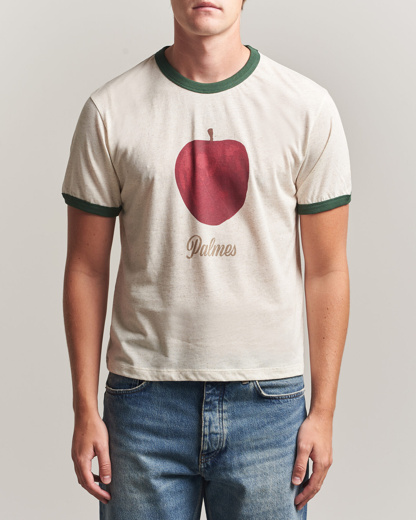 Hombres | Camisetas | Palmes | Apple Ringer T-Shirt Broken White