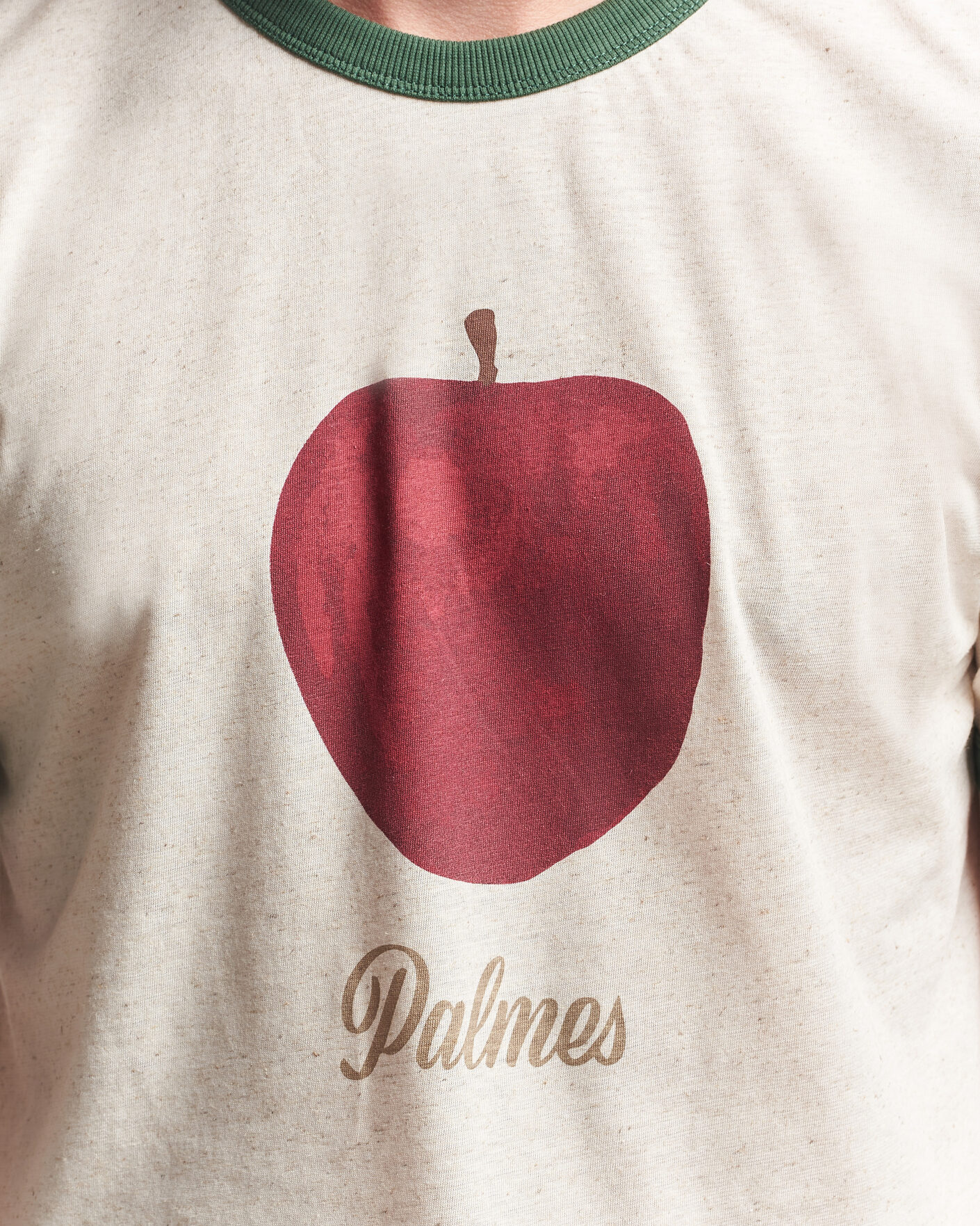 Hombres | Camisetas | Palmes | Apple Ringer T-Shirt Broken White