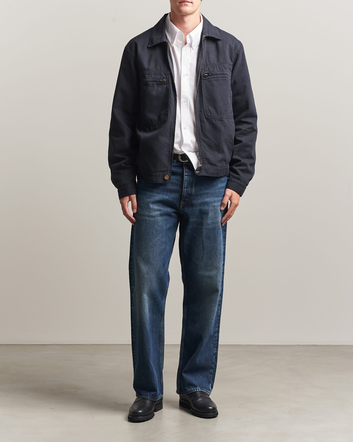 Hombres | Abrigos y chaquetas | Palmes | Worker Jacket Black