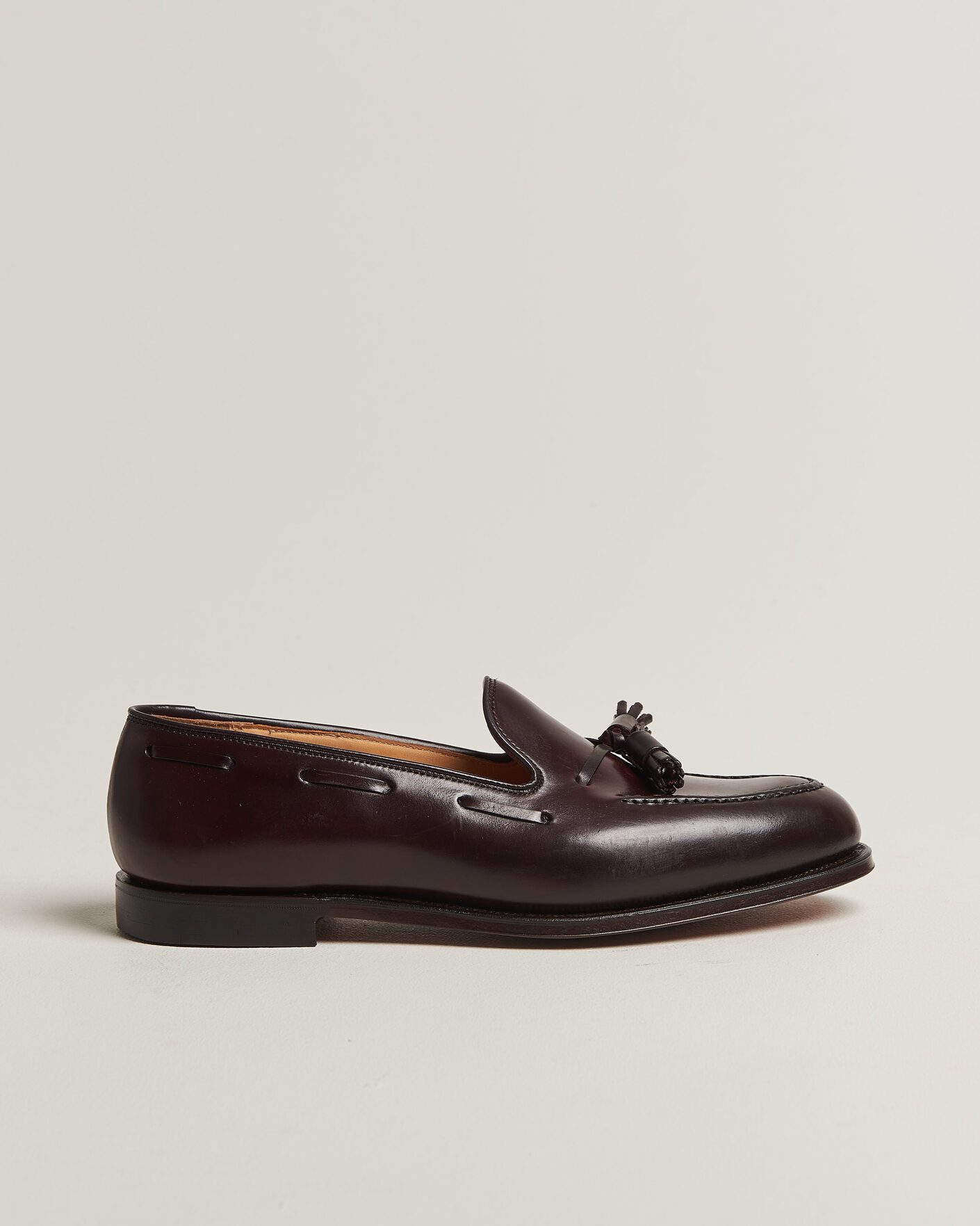 Hombres | Mocasines | Crockett & Jones | Cavendish Burgundy Shell Cordovan