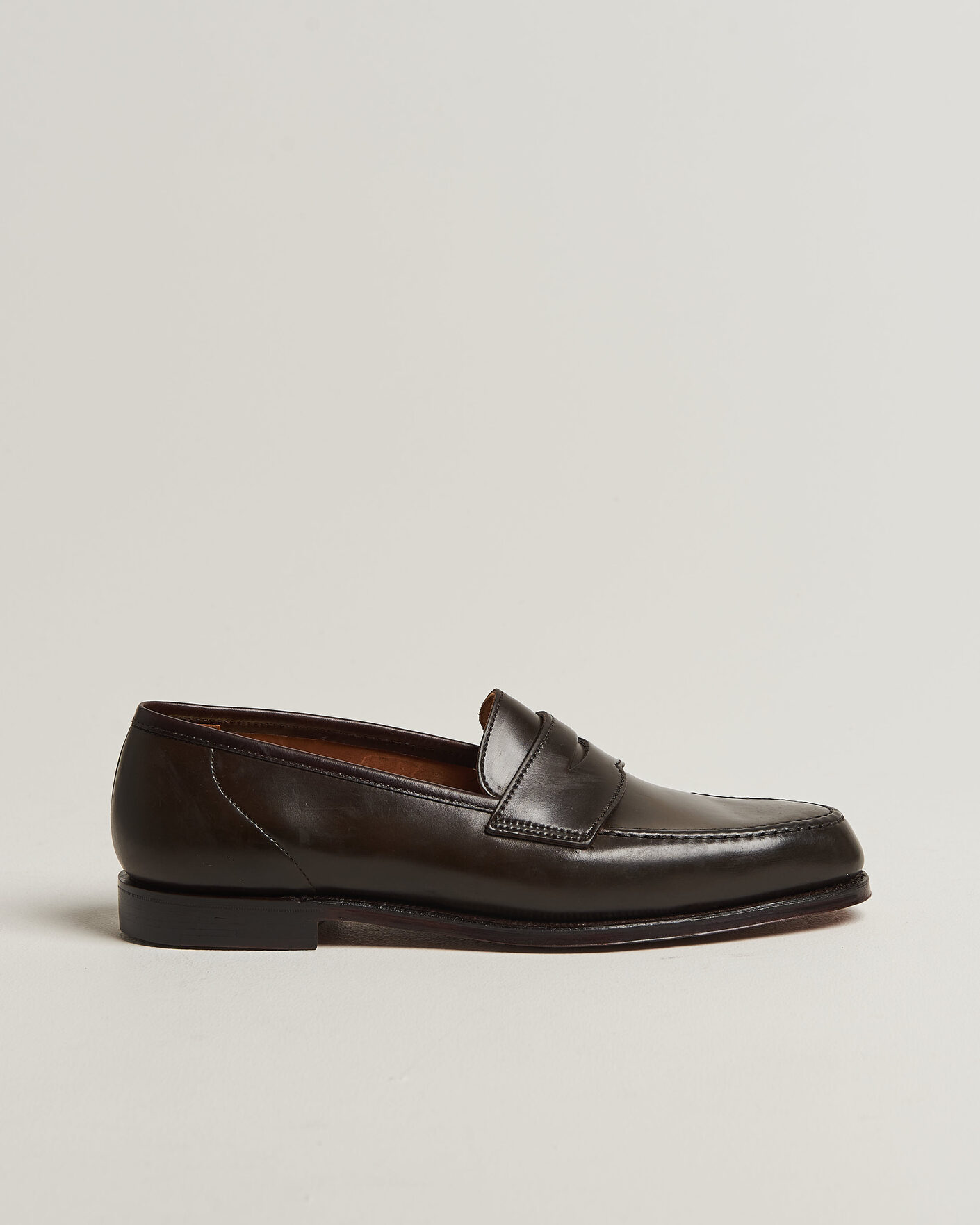 Hombres | Mocasines | Crockett & Jones | Harvard Dark Brown Shell Cordovan
