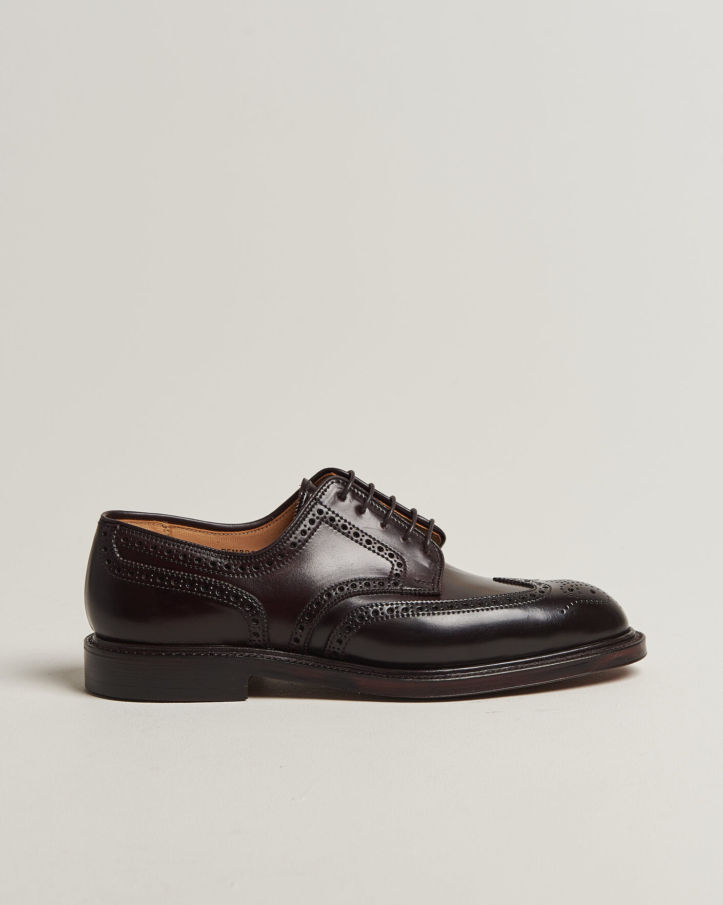 Hombres | Zapatos brogues | Crockett & Jones | Pembroke Burgundy Shell Cordovan