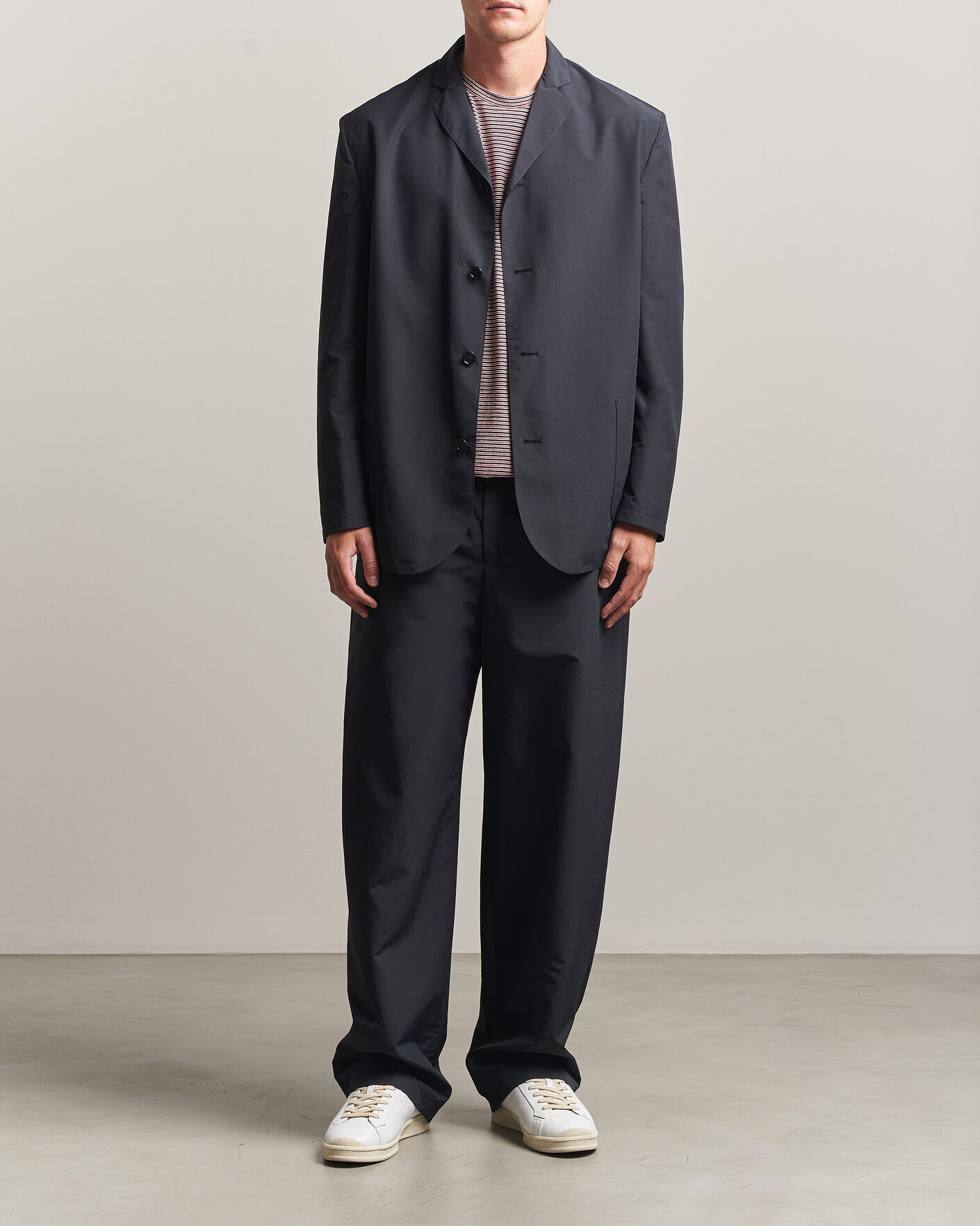 Hombres | Pantalones | Jil Sander | Drawstring Trousers Black