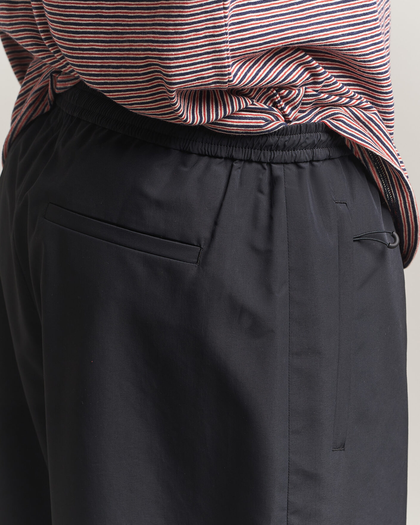 Hombres | Pantalones | Jil Sander | Drawstring Trousers Black