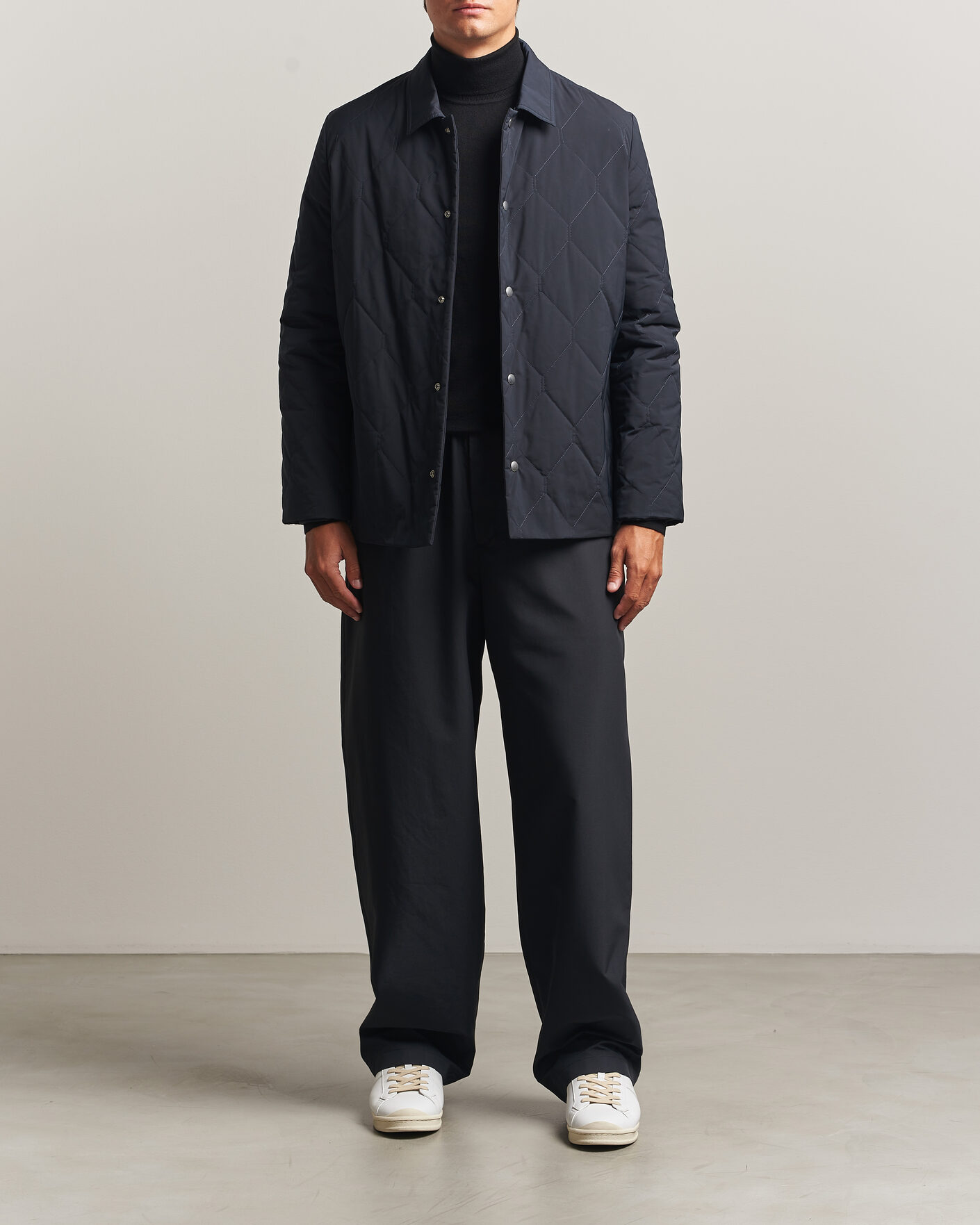Hombres | Abrigos y chaquetas | Jil Sander | Quilted Down Jacket Navy