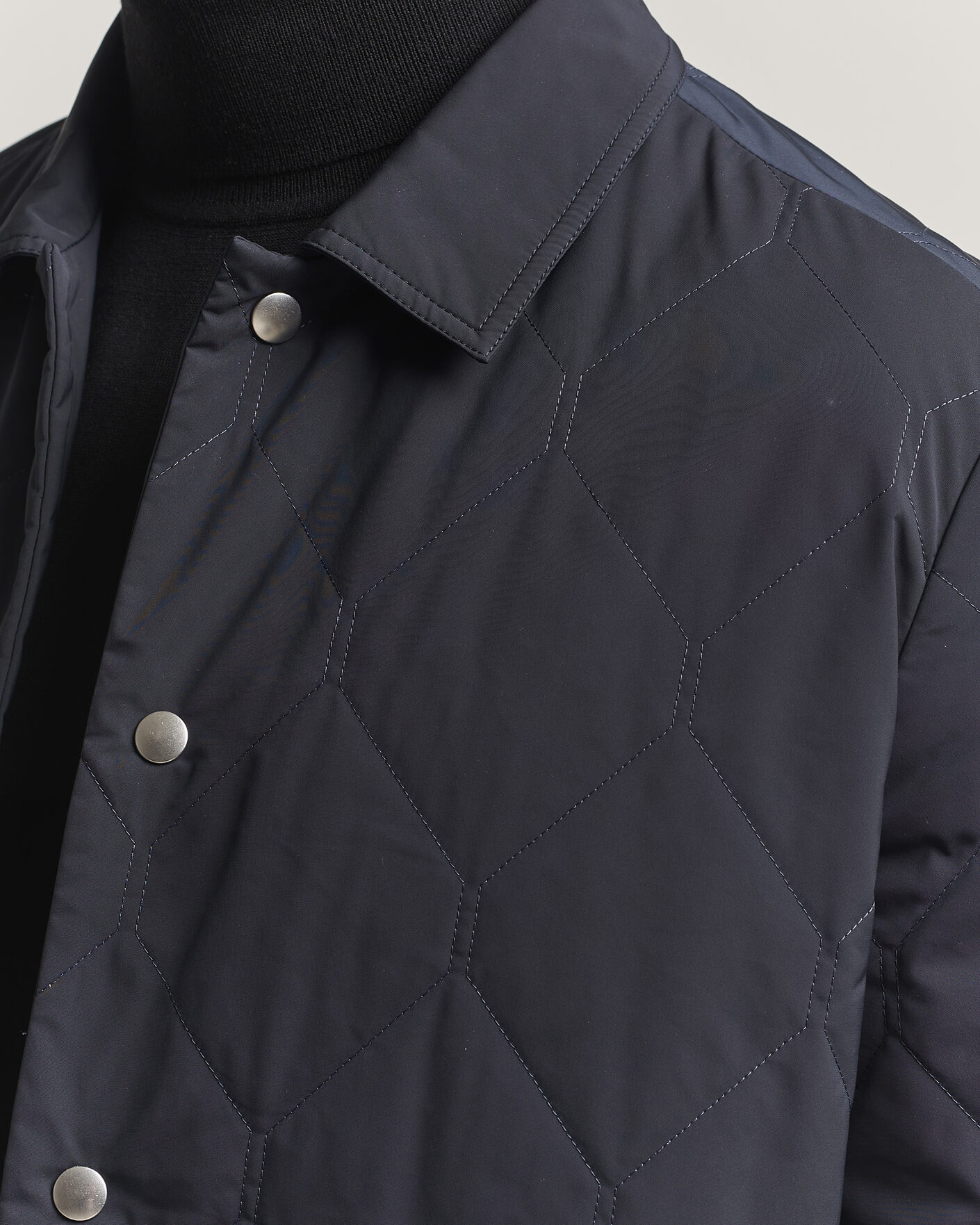 Hombres | Abrigos y chaquetas | Jil Sander | Quilted Down Jacket Navy