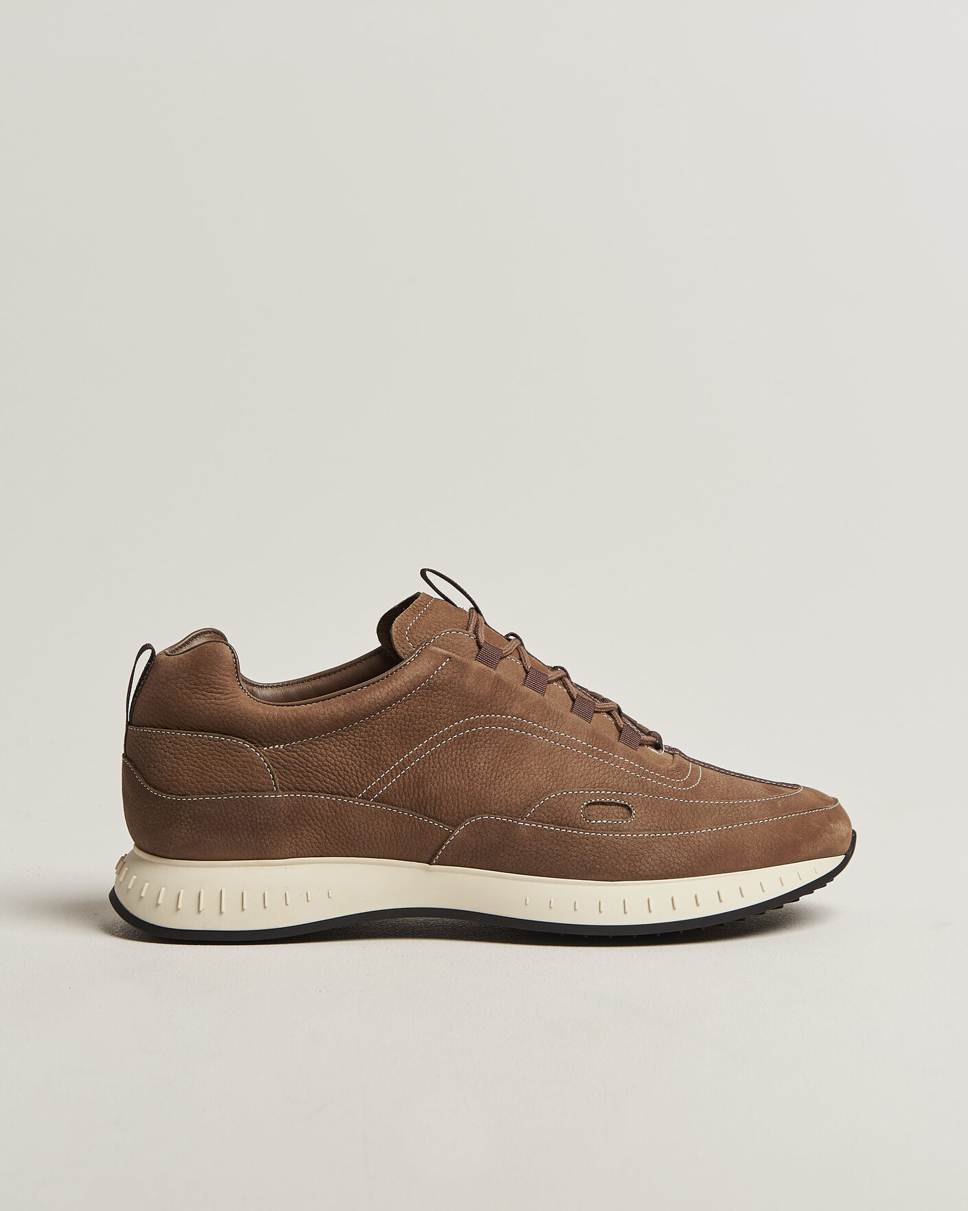Hombres | Zapatillas | John Lobb | Stream Running Sneakers Moka Nubuck