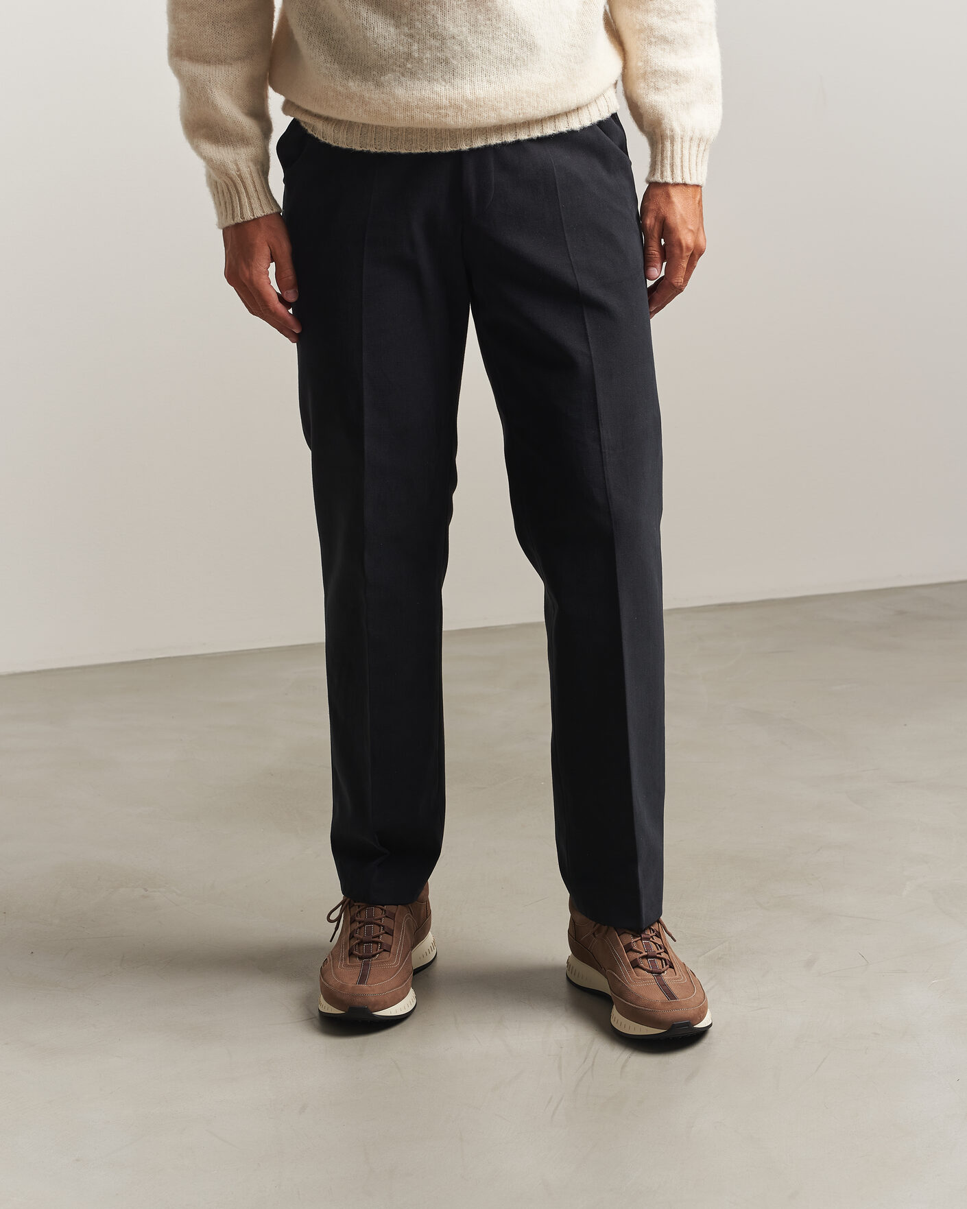 Hombres | Zapatillas | John Lobb | Stream Running Sneakers Moka Nubuck